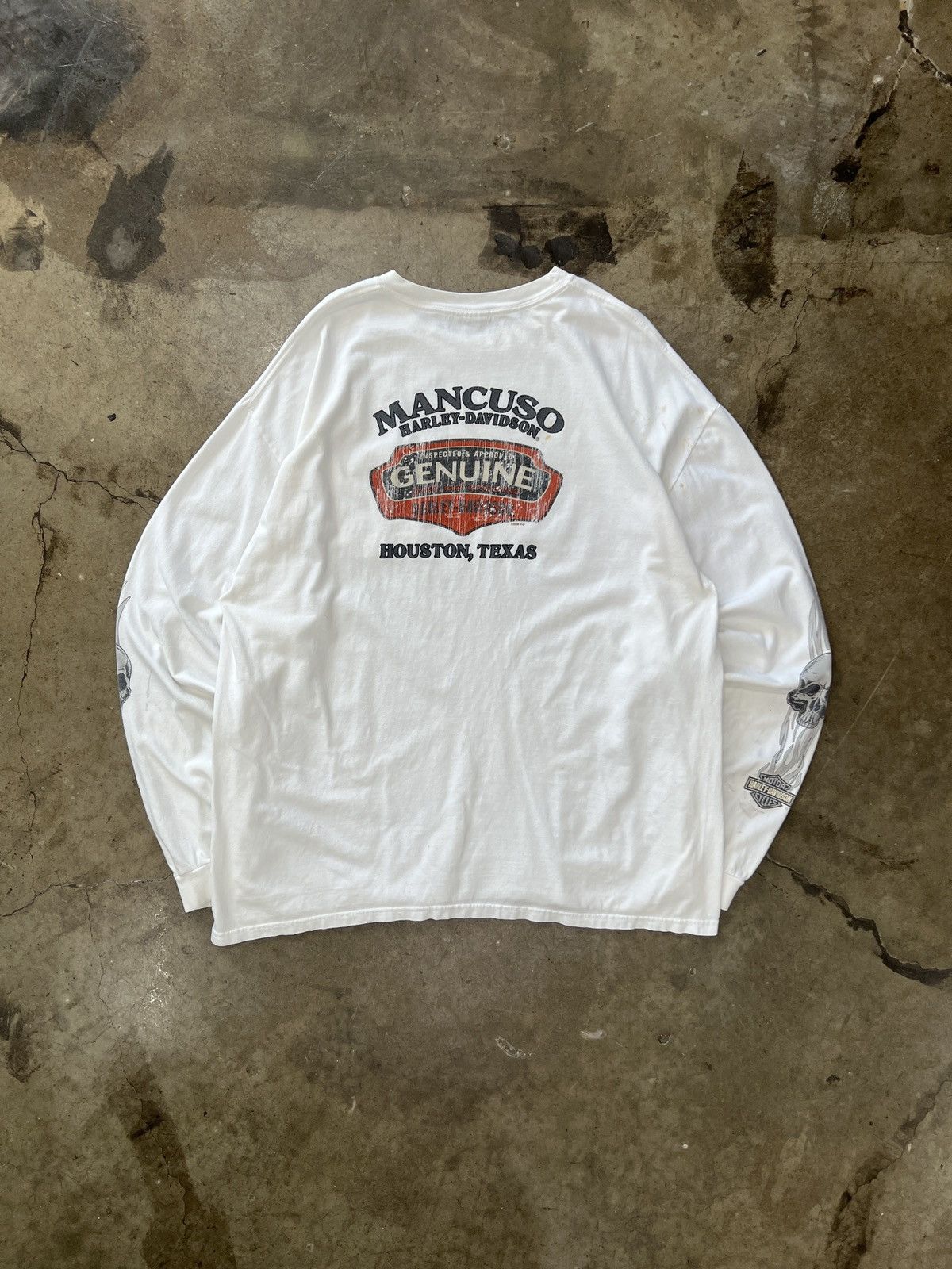 Harley Davidson Vintage 2008 Harley Davidson Houston Texas Motorcycle LS XXL Size US XXL / EU 58 / 5 - 5 Thumbnail