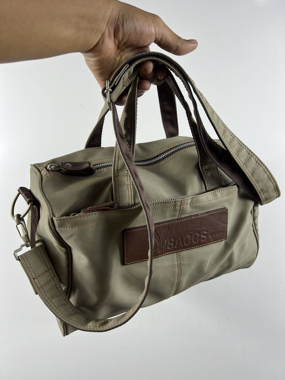 Yohji Yamamoto 🔥 Vintage Y'saccs Yohji Yamamoto Packable Bag sling Size ONE SIZE - 2 Thumbnail
