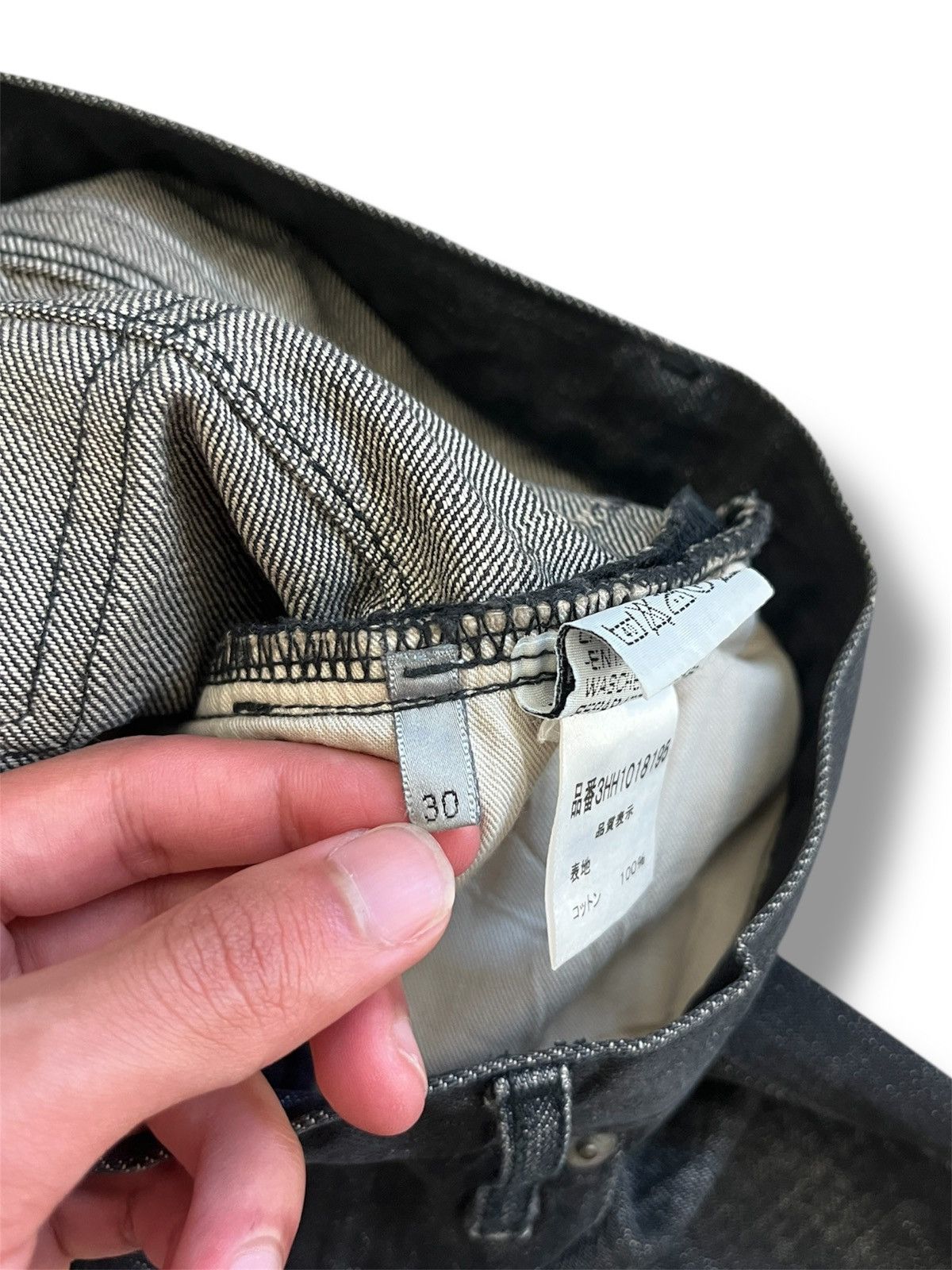 Dior Dior Aw03 “luster” clawmark denim Size US 30 / EU 46 - 7 Thumbnail