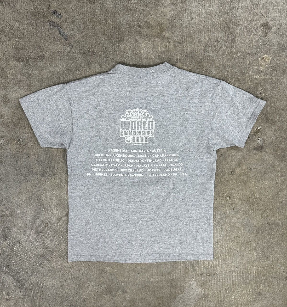 Cartoon Network × Japanese Brand × Vintage Vintage Y2K 00s Pokemon World Championships Promo T-Shirt Size S / US 4 / IT 40 - 2 Thumbnail