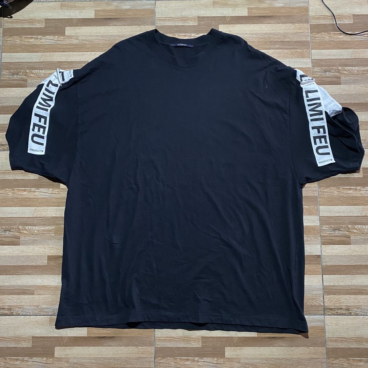 Limi Feu × Yohji Yamamoto Yohji Yamamoto Limi feu Black Oversize Shirt Made in Japaj Size US XL / EU 56 / 4 - 1 Thumbnail