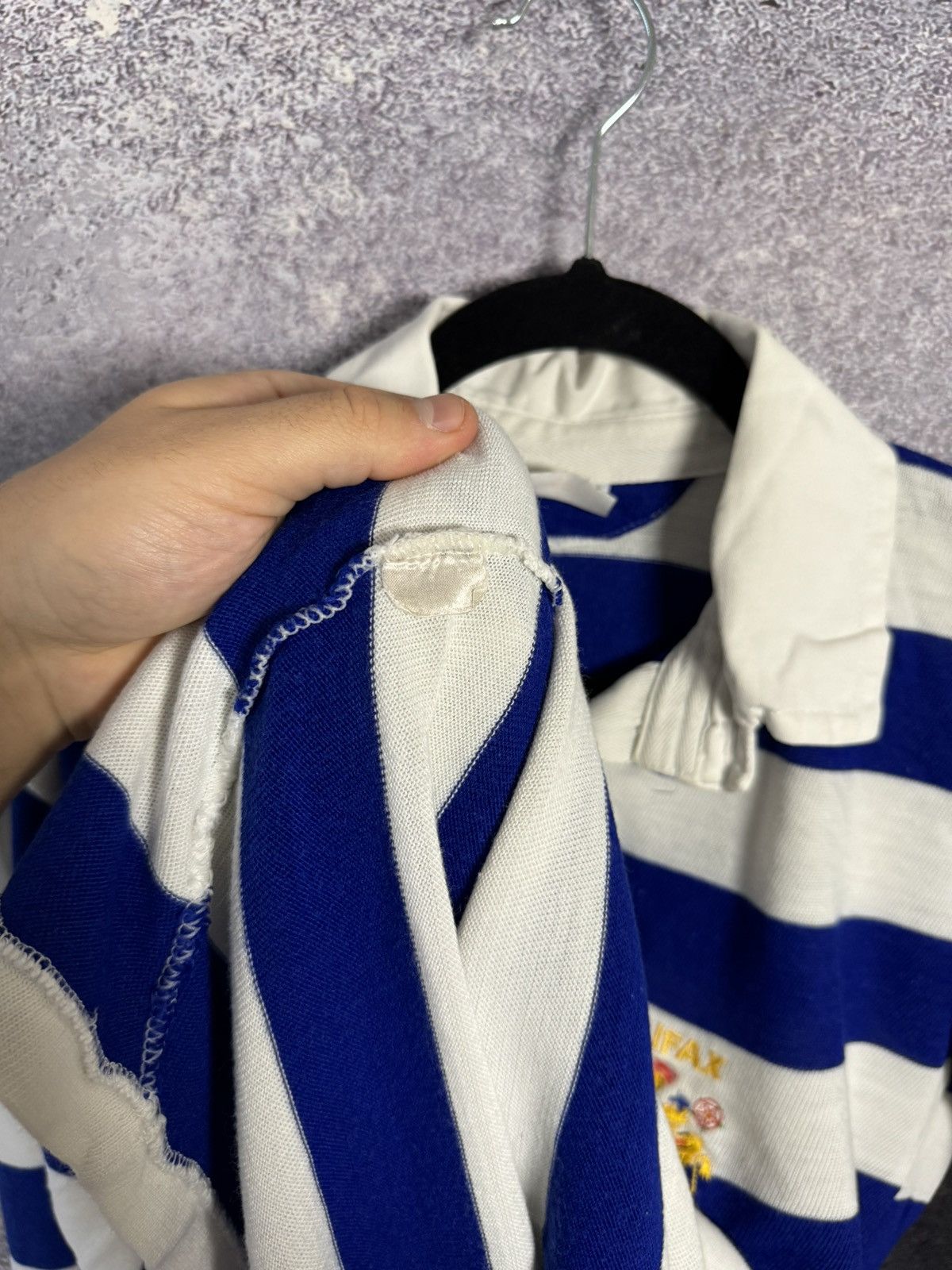 Vintage 80’s Vintage HALIFAX R.L.F.C Union 1985 In Home Rugby Jersey Size US M / EU 48-50 / 2 - 14 Thumbnail