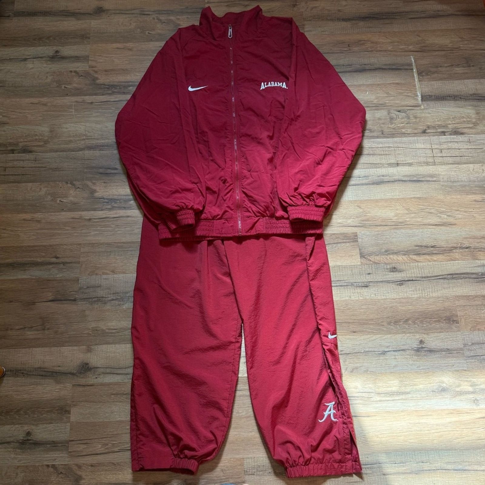 Nike 90s Nike Team Alabama Crimson Tide Sweatpants Matching Set Size US XL / EU 56 / 4 - 1 Thumbnail