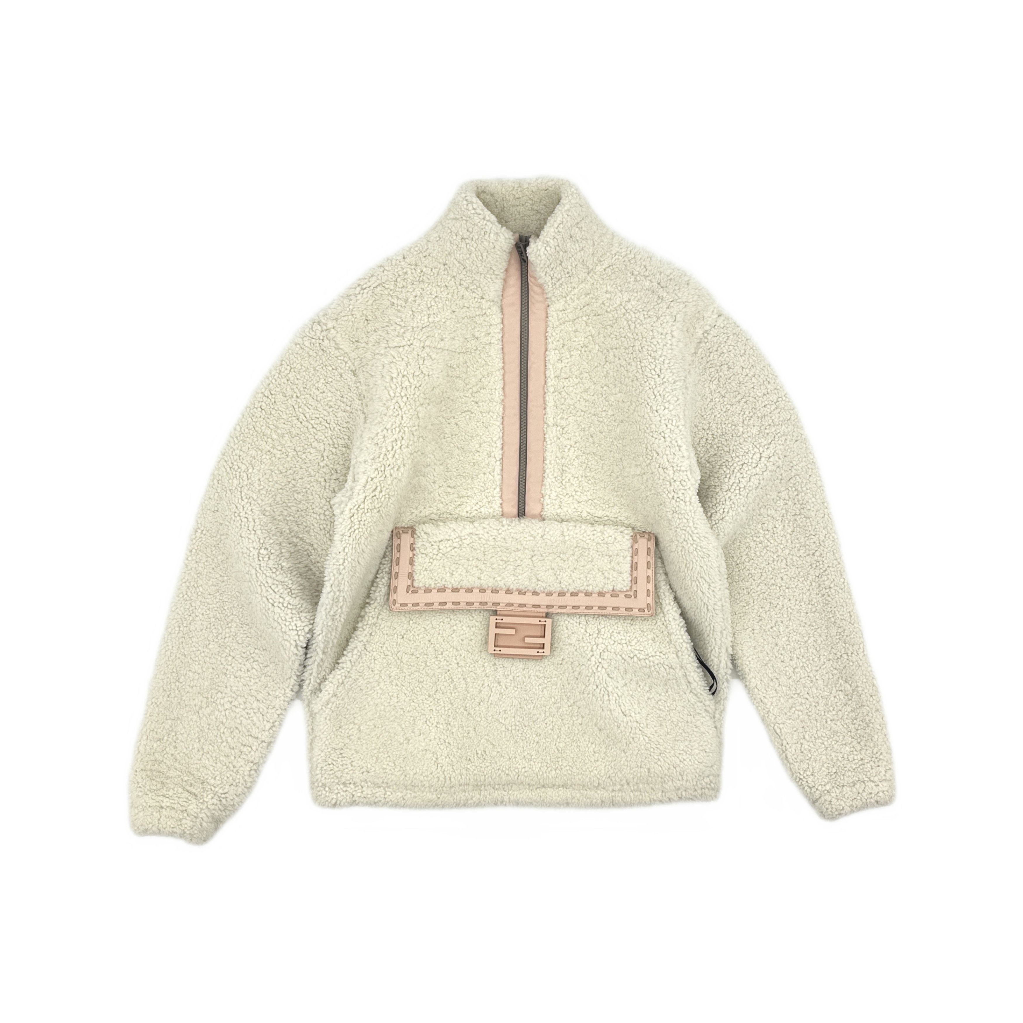 Fendi Fendi Lamb Fur Pullover Jacket Size IT 36 Size XS / US 0-2 / IT 36-38 - 1 Thumbnail