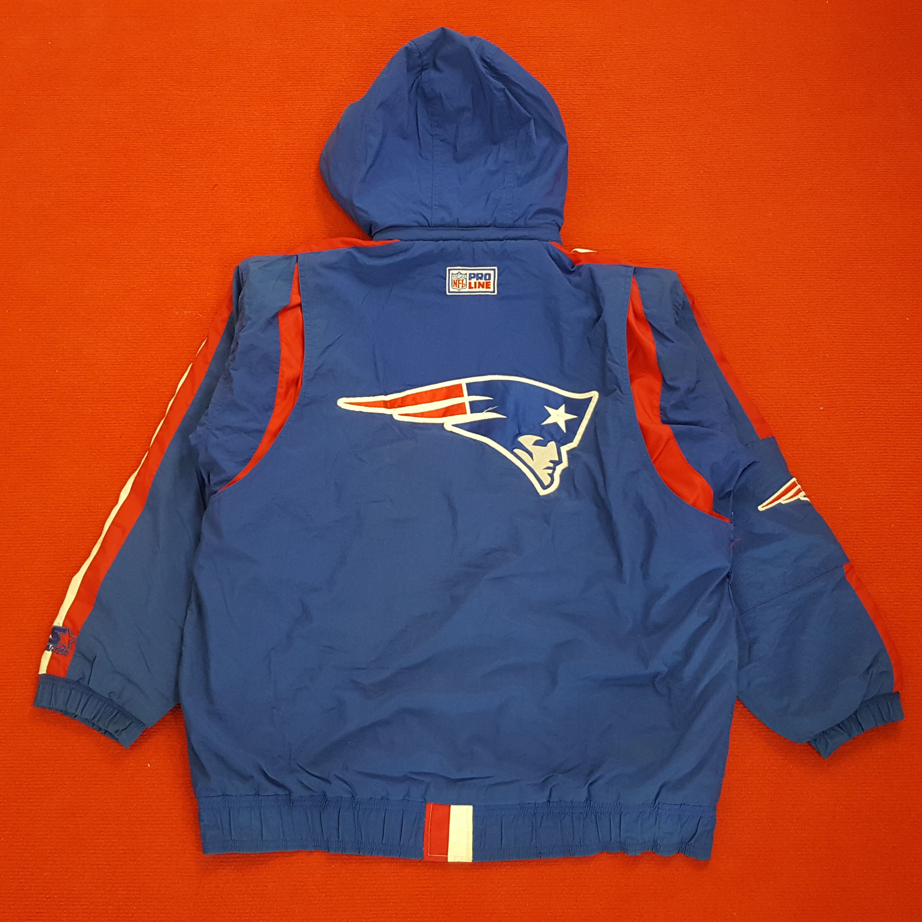 NFL × Starter × Vintage Patriots NFL American Football Team Pro Line Starter Jacket Size US XL / EU 56 / 4 - 1 Thumbnail
