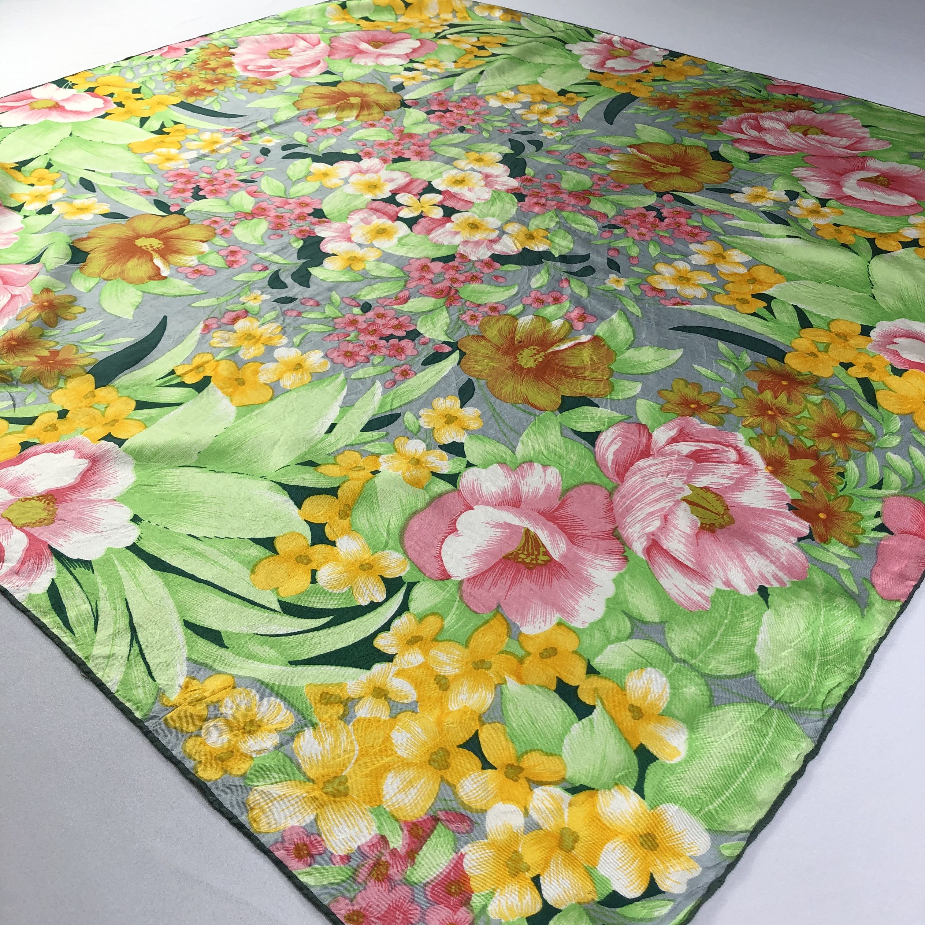 Vintage Vintage Silk Scarf Size ONE SIZE - 4 Thumbnail