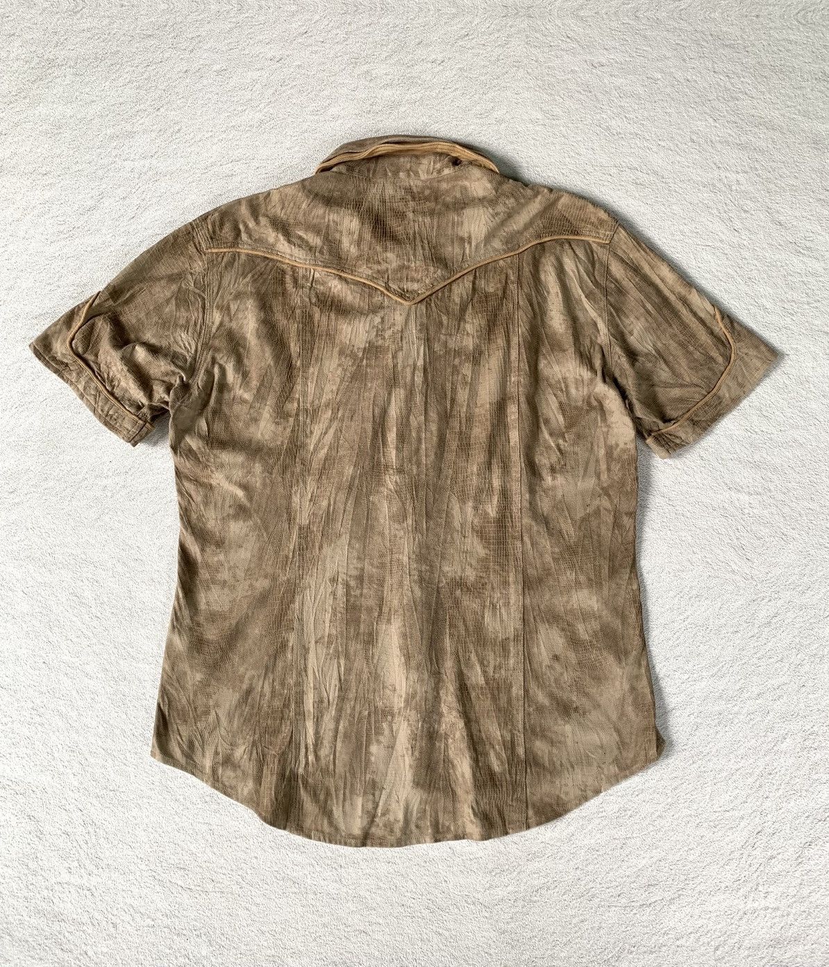 Semantic Design Snake skin Double collar