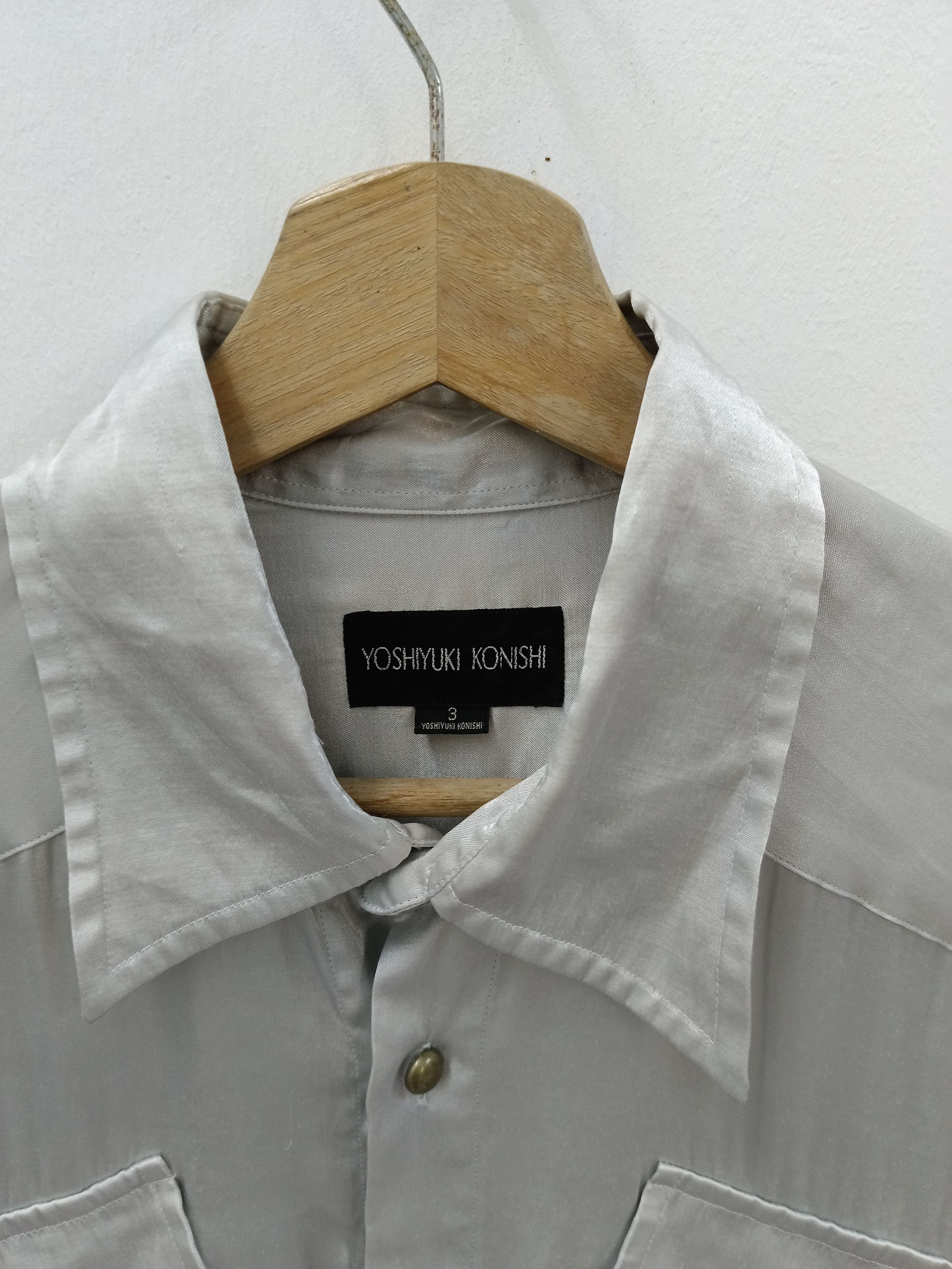 Yoshiyuki Konishi Yoshiyuki Konishi "Don Konishi"Shiny Western Shirt Size L / US 10 / IT 46 - 5 Thumbnail
