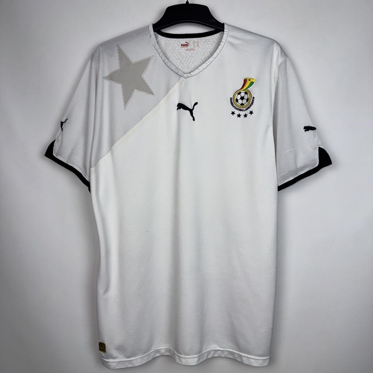 GHANA 2010 2011 HOME FOOTBALL SHIRT SOCCER JERSEY PUMA sz XL