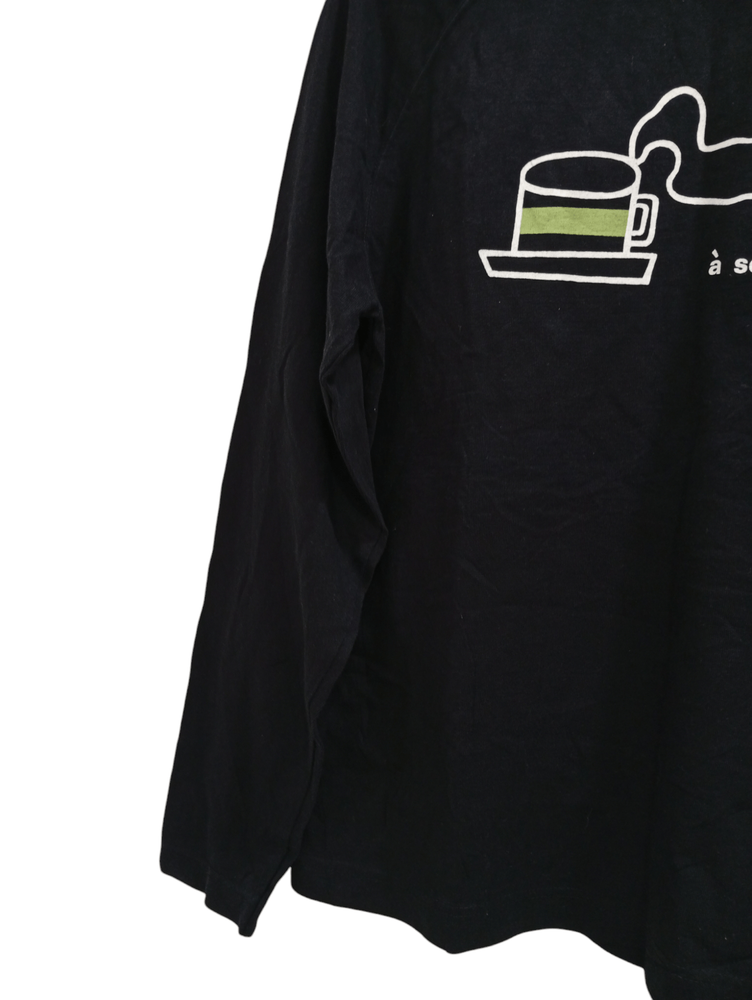 Japanese Brand × Vintage × Yohji Yamamoto 🔥🔥Ined A Son Aise LS T-Shirt Size US M / EU 48-50 / 2 - 12 Thumbnail