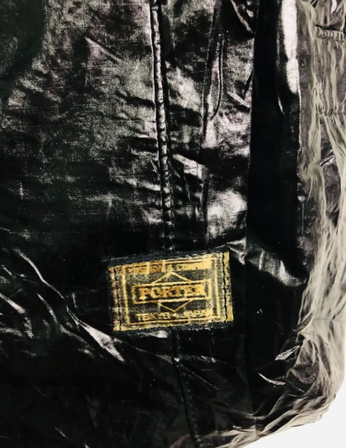 Porter Porter Tokyo Black Quilted Backpack Size ONE SIZE - 3 Thumbnail