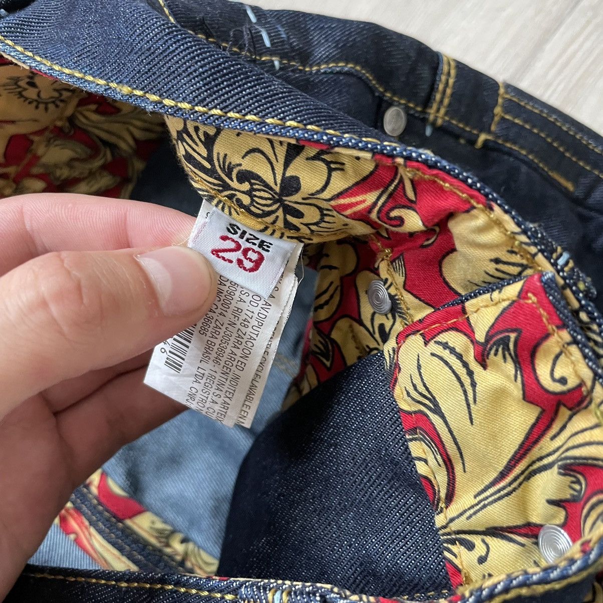 Denis Simachev × Designer Denis Simachev Vintage Jeans Size US 29 - 11 Thumbnail