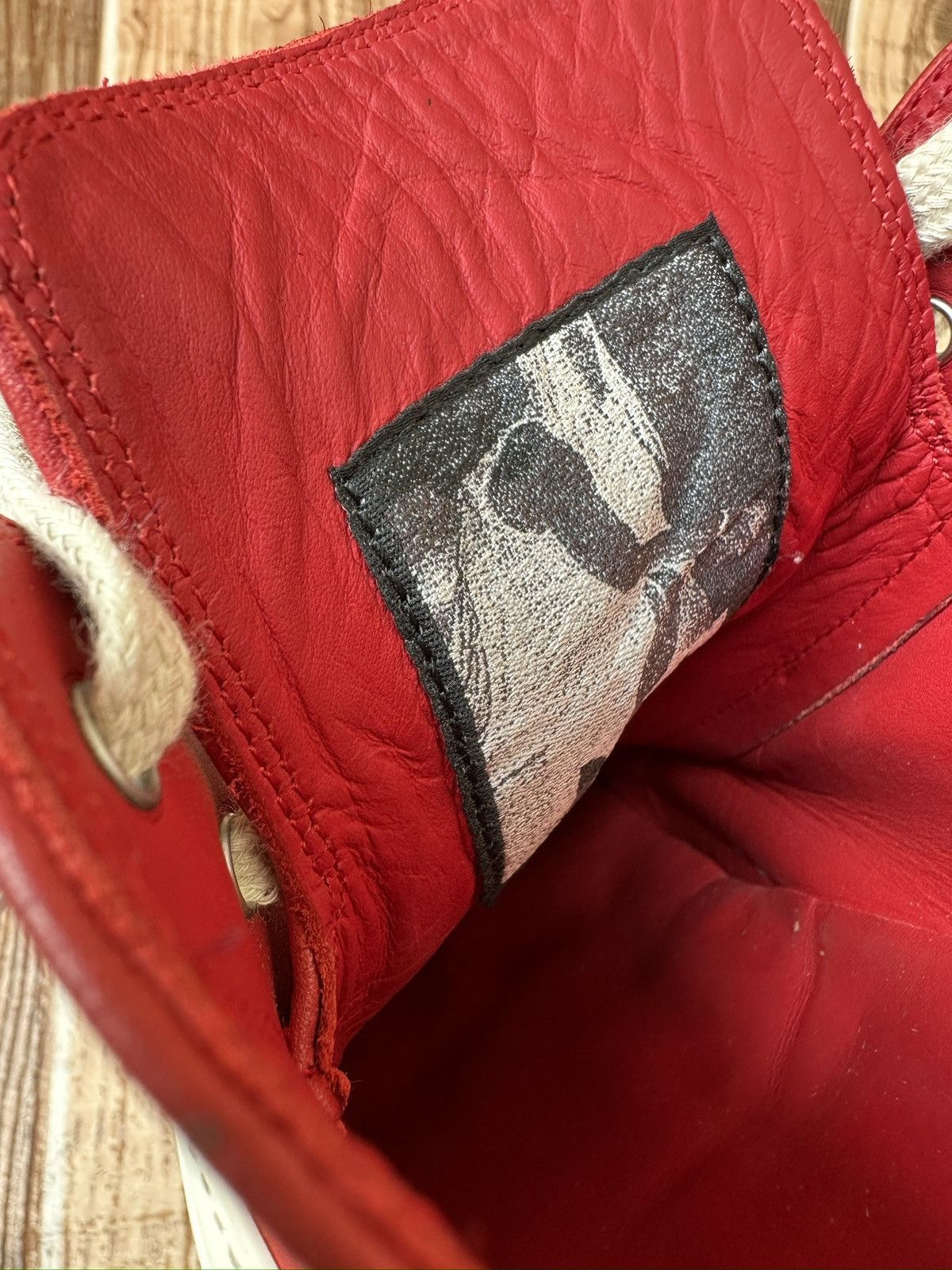 Rick Owens Rick Owens Ramone Low Cardinal Red. Size US 9 / EU 42 - 19 Thumbnail