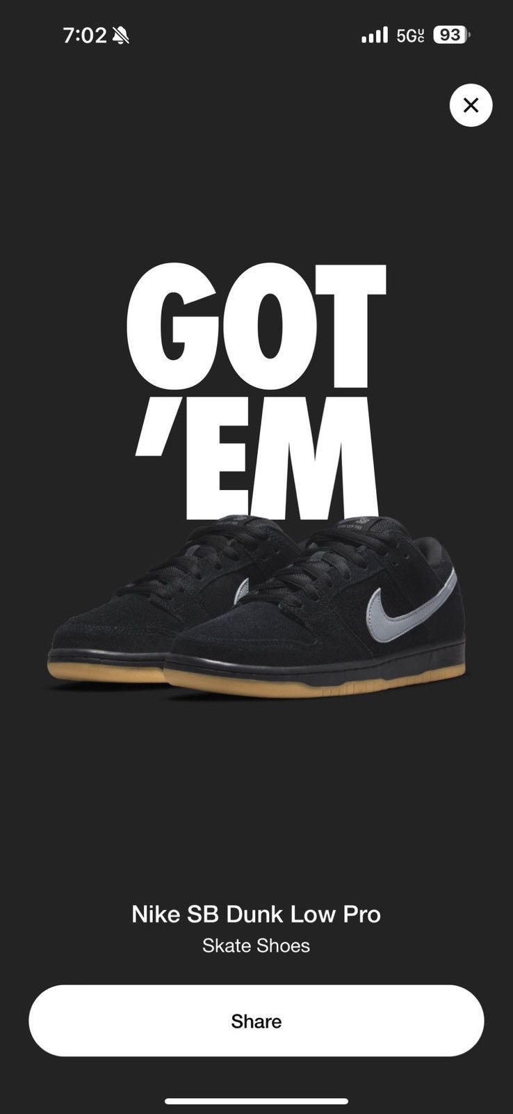 Nike Nike sb dunk low fog Size US 11 / EU 44 - 1 Preview