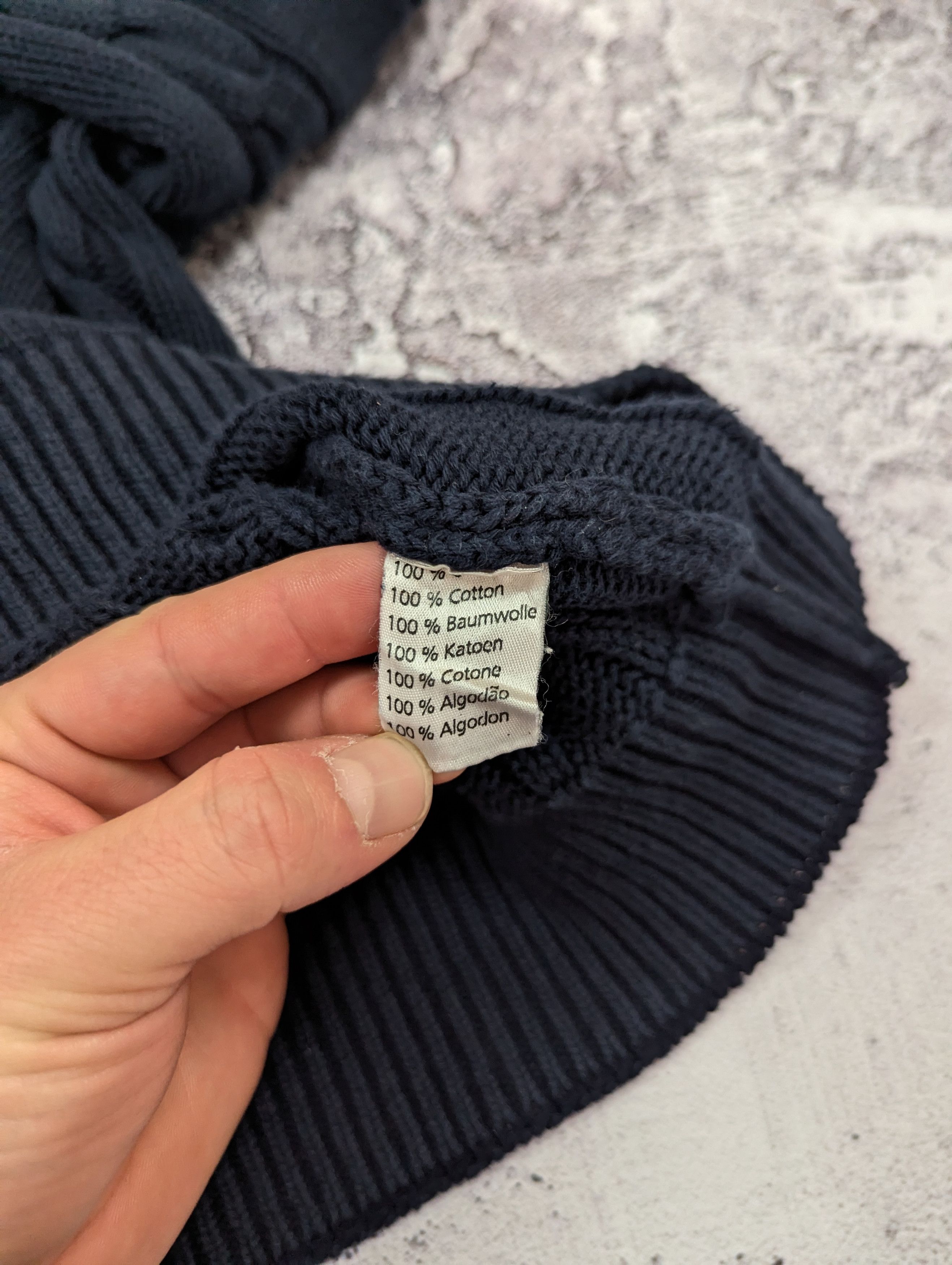 Lacoste VTG Lacoste Sport Cable Knit Sweater Size 8 Size US XXL / EU 58 / 5 - 12 Thumbnail