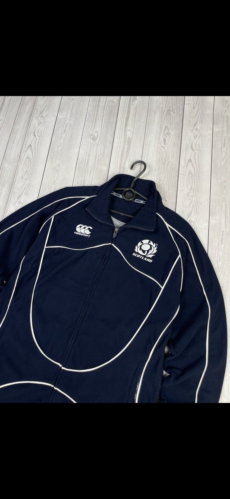 Canterbury of New Zealand Vintage Scotland rugby fleece Zip jacket size S rare logo Size US S / EU 44-46 / 1 - 2 Thumbnail