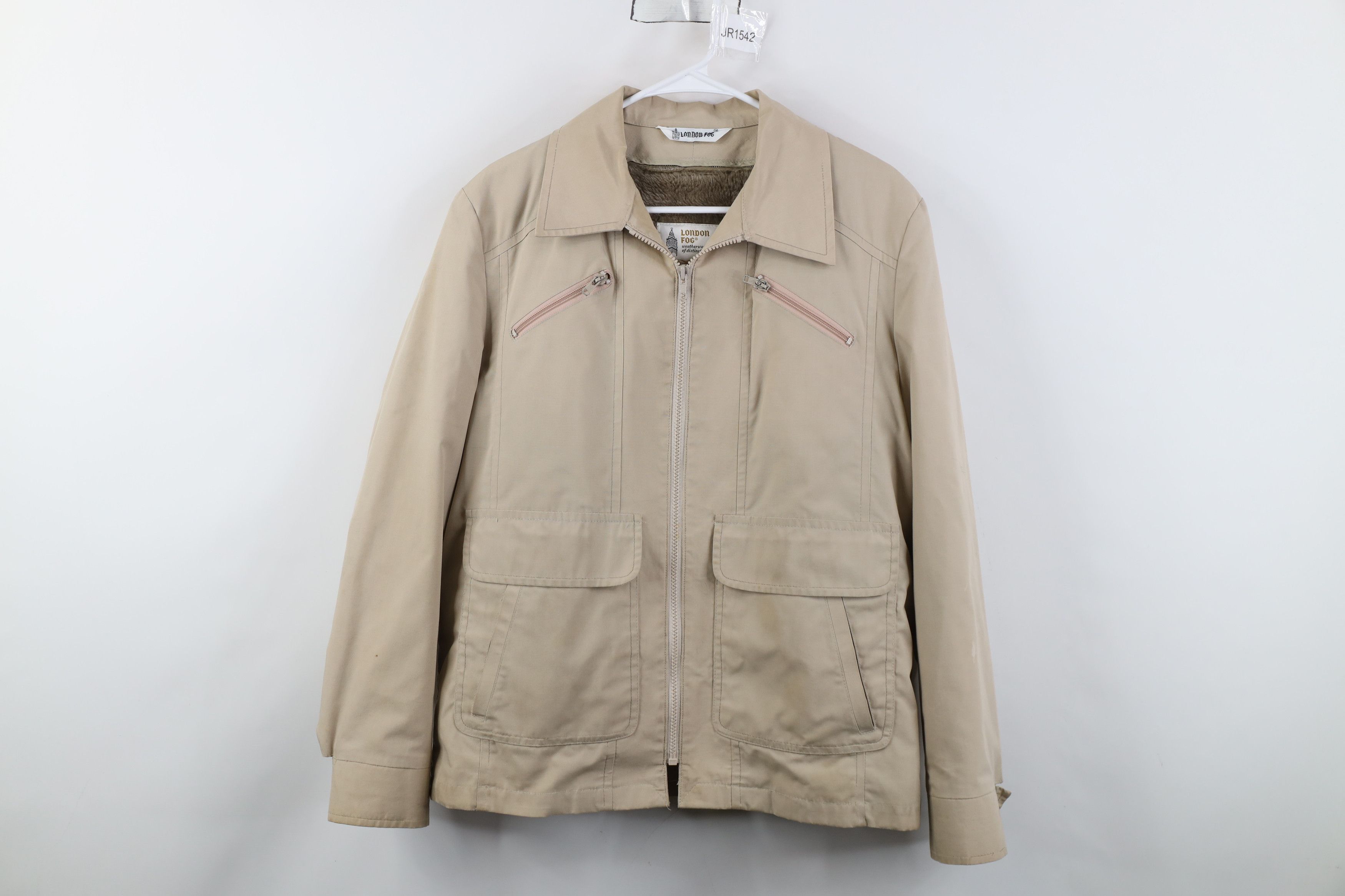Vintage Vintage 70s Streetwear Side Buckle Back Bomber Jacket USA Size US XXL / EU 58 / 5 - 1 Thumbnail
