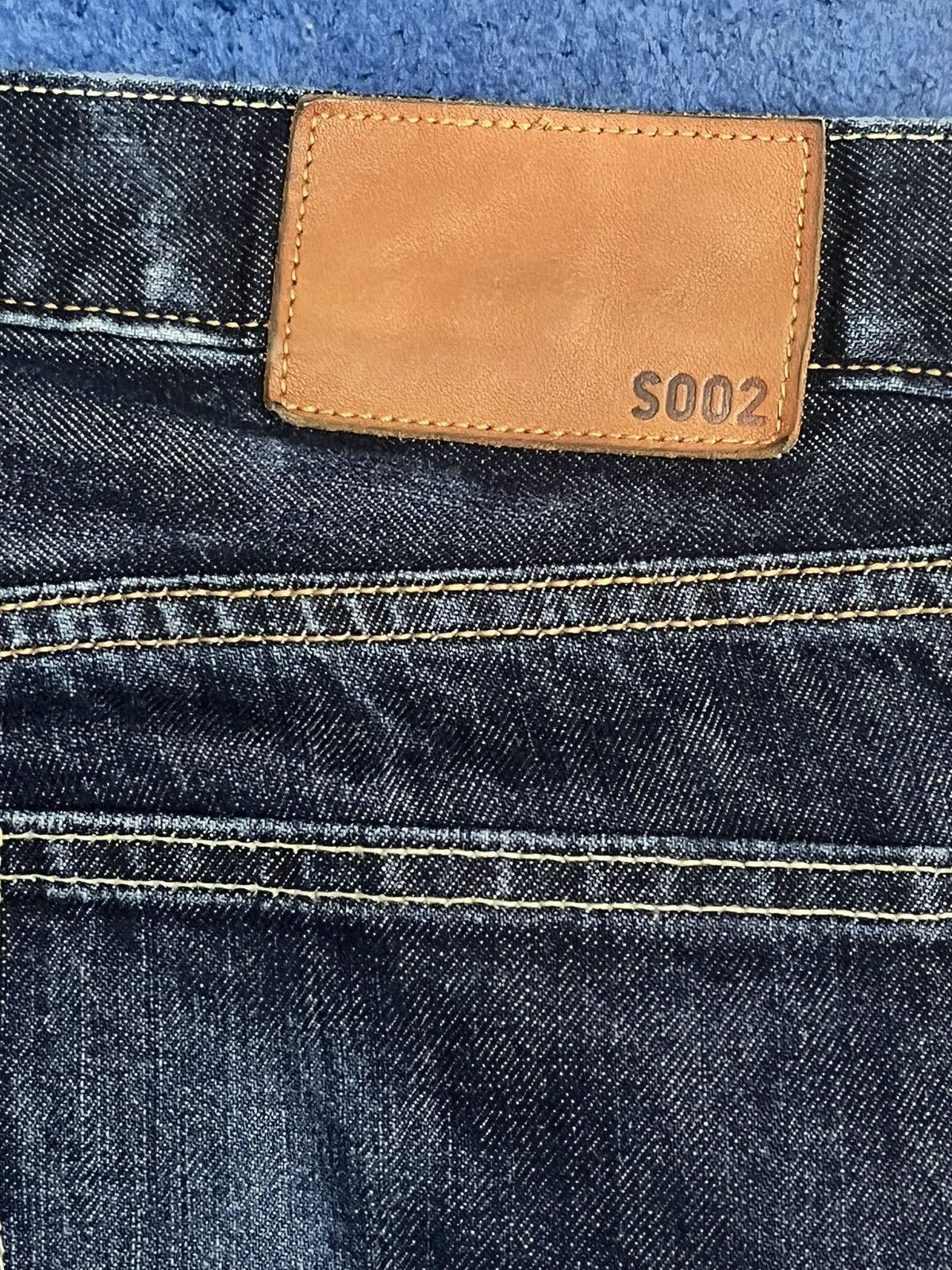 Jun Takahashi × Uniqlo × Vintage UJ Distressed denim Size US 33 - 12 Thumbnail