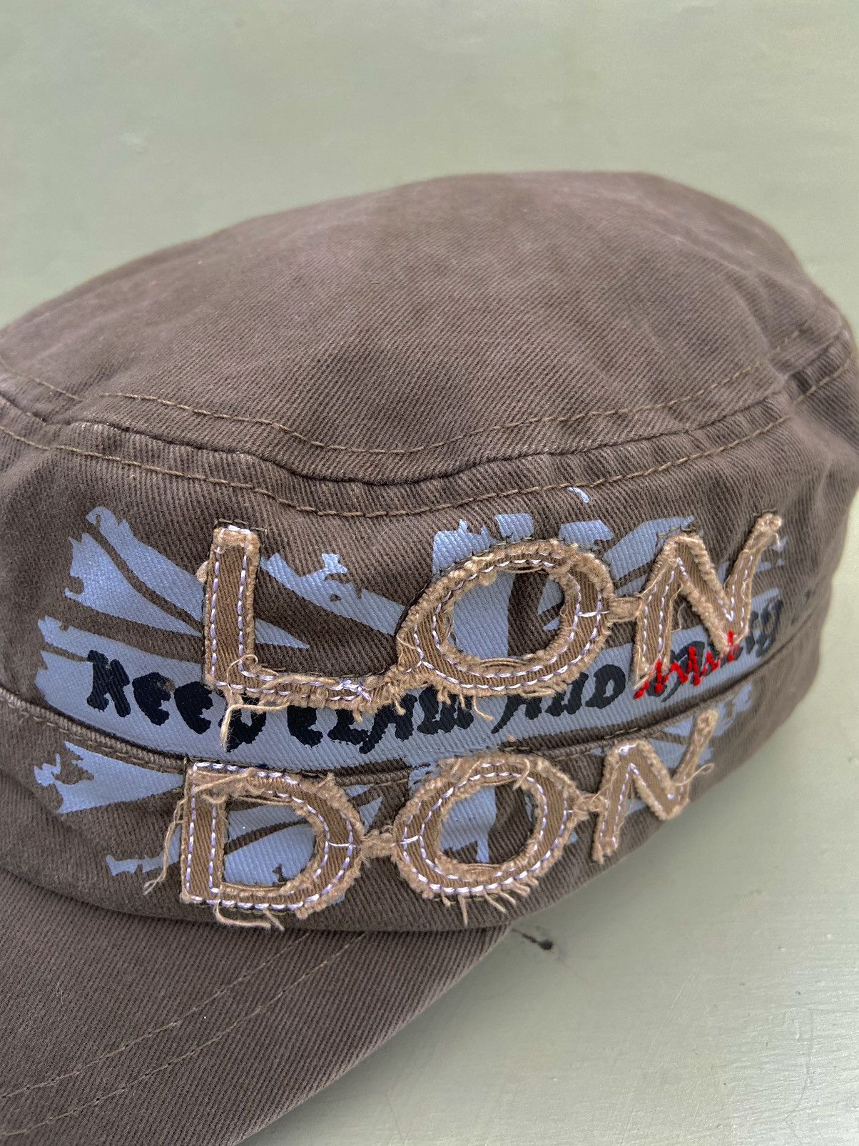 Hysteric Glamour 2000s punk london L.G.B style patrol hat Size ONE SIZE - 4 Thumbnail