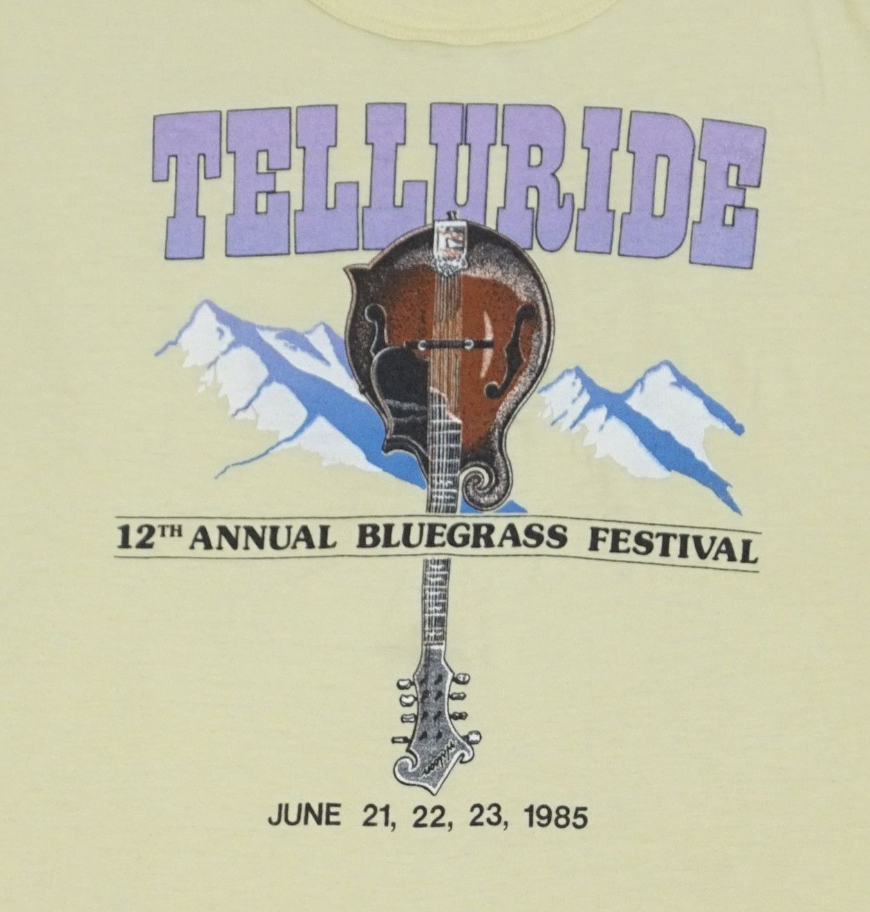 Band Tees × Vintage 80's Telluride "12th Annual Bluegrass Festival" T-shirt Size US M / EU 48-50 / 2 - 2 Thumbnail