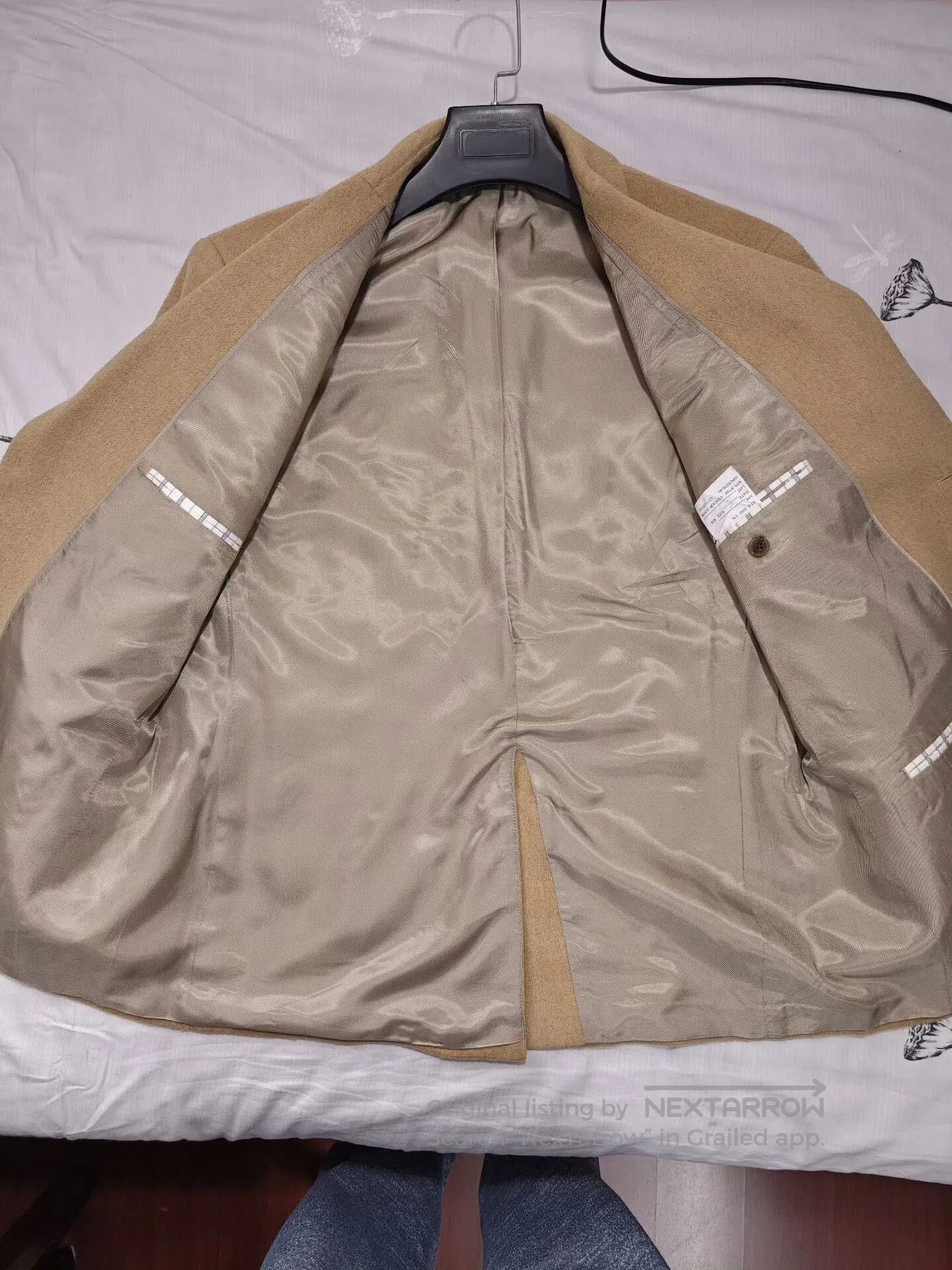 Japanese Brand Custom Camel Hair Casual Blazer. Size US L / EU 52-54 / 3 - 6 Thumbnail