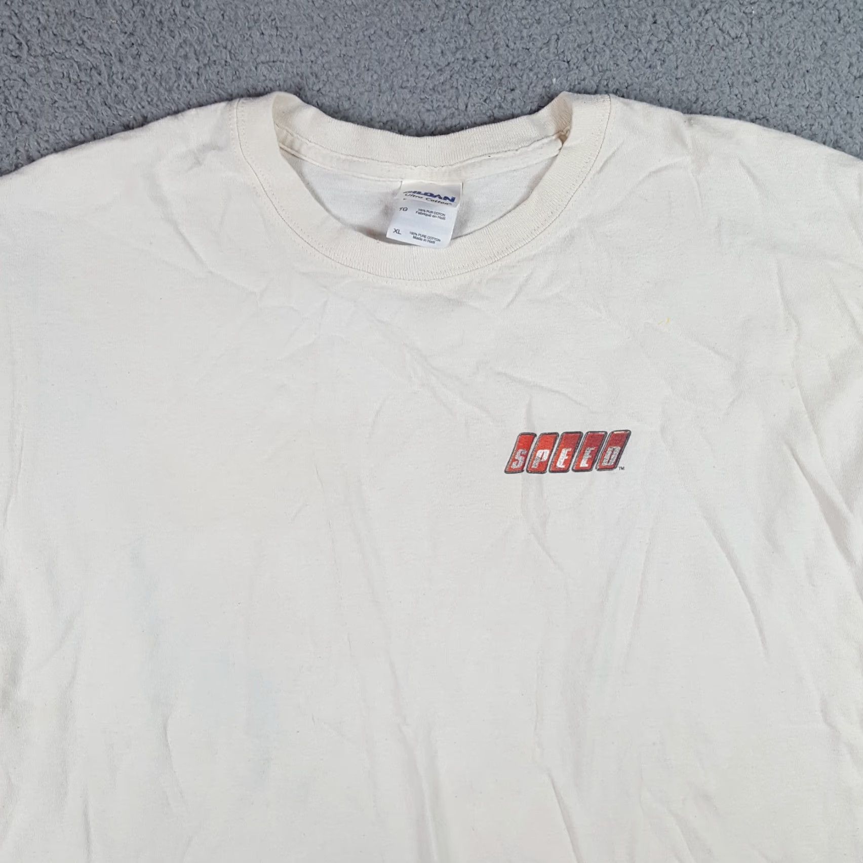 Gildan Vintage Pinks All Out Speed Promo Men's Size XL Movie TV Show Car Race T Shirt Size US XL / EU 56 / 4 - 3 Thumbnail