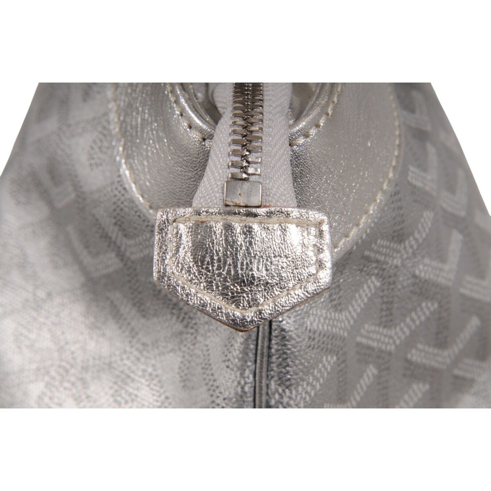 Goyard Beluga MM Tote Bag Silver Leather Carry On - 02497 Size ONE SIZE - 20 Thumbnail