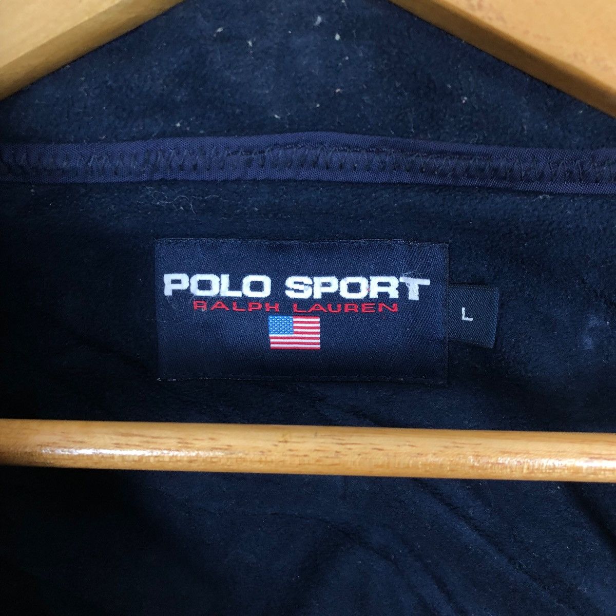 Polo Ralph Lauren Vintage Polo Sport Ralph Lauren Nylon Light Jacket Size US L / EU 52-54 / 3 - 11 Thumbnail