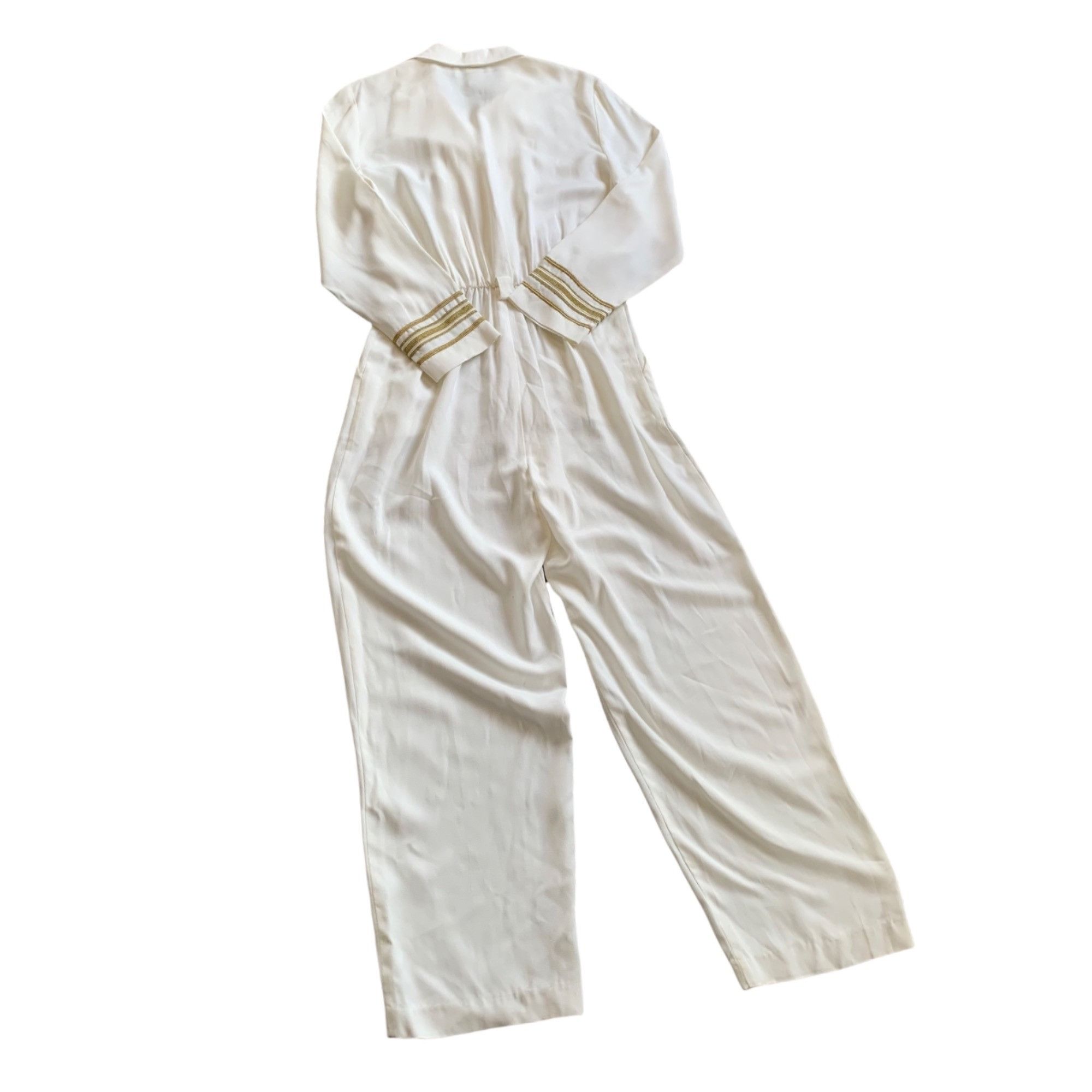 Vintage Vintage Studio Nautical Anchor Jumpsuit Romper USA 14 Size 36" / US 14 / IT 50 - 6 Thumbnail