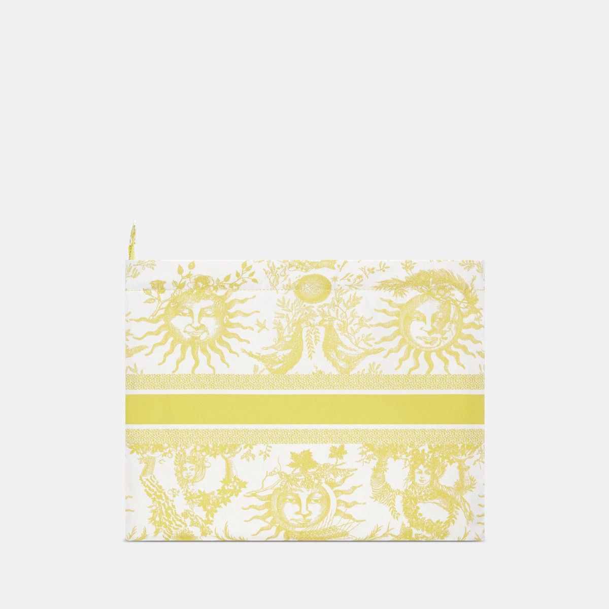 Dior o1bcso1str0226 Size:OS/DiorTravel Zipped Pouch in Yellow Size ONE SIZE - 1 Thumbnail