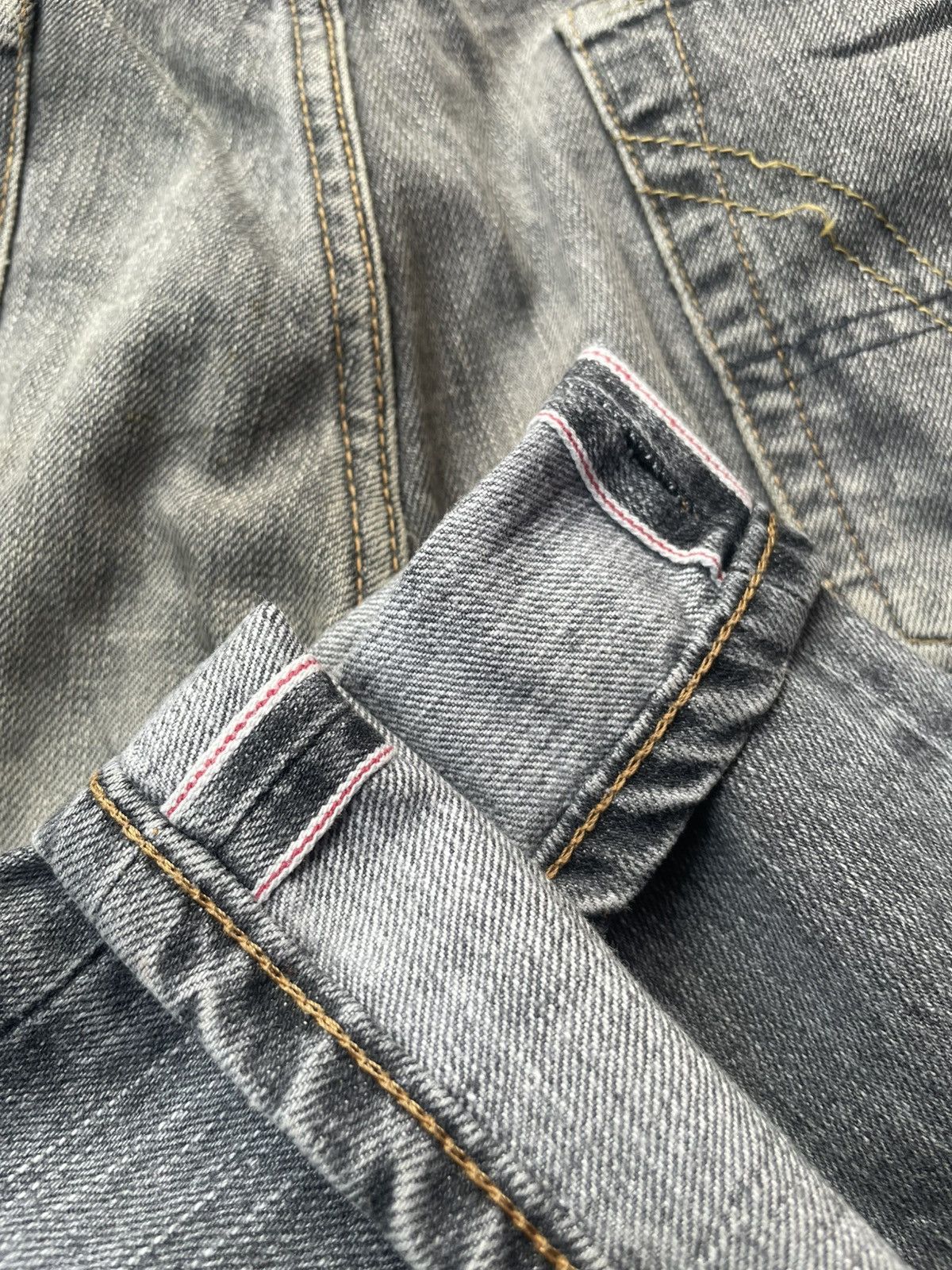 Edwin Vintage Edwin 505 Z Selvedge Distresed Denim Size US 38 / EU 54 - 24 Thumbnail
