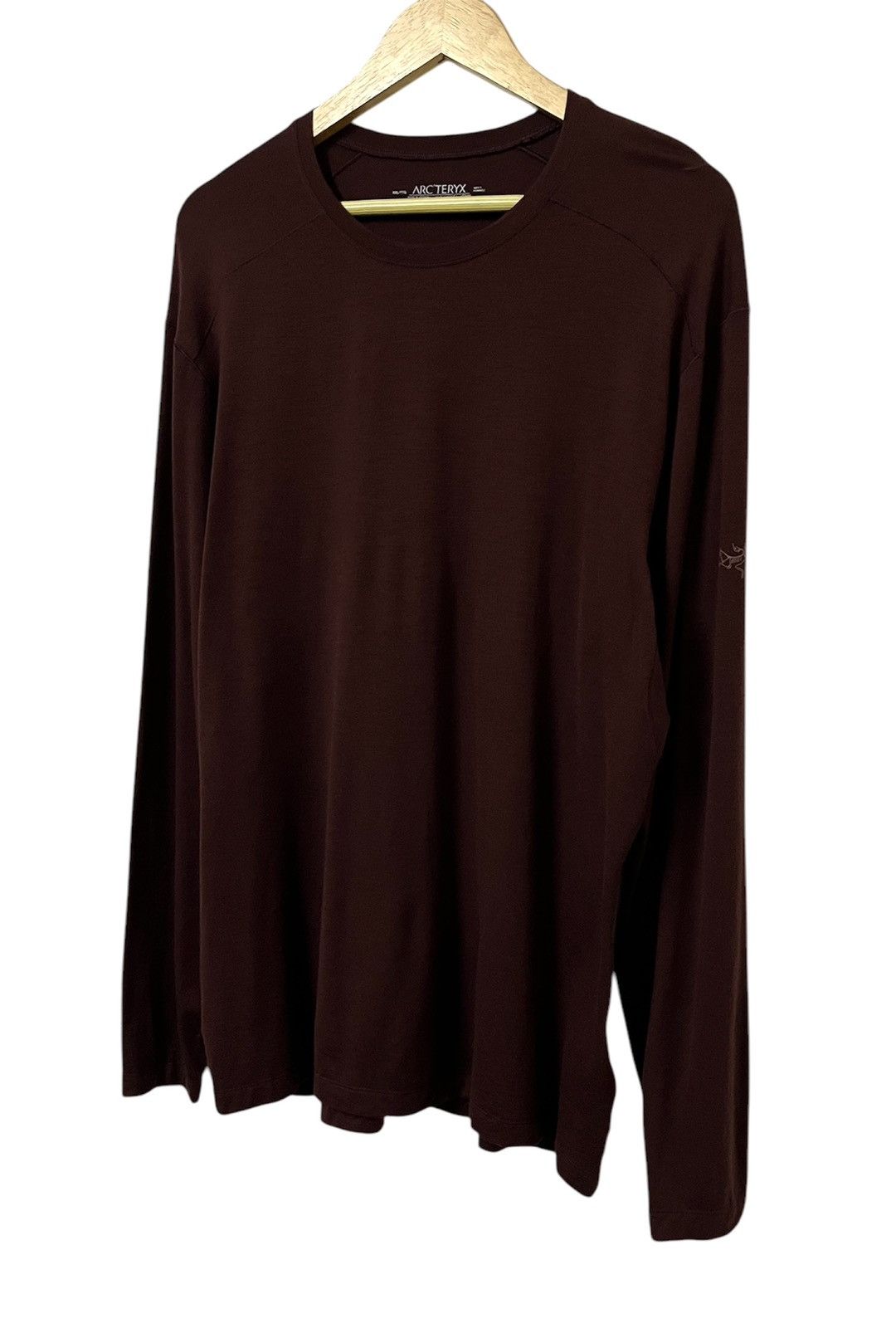 Arc'teryx ARCTERYX SATORO AR CREW NECK LONG SLEEVE LOGO TSHIRT Size US XL / EU 56 / 4 - 4 Thumbnail