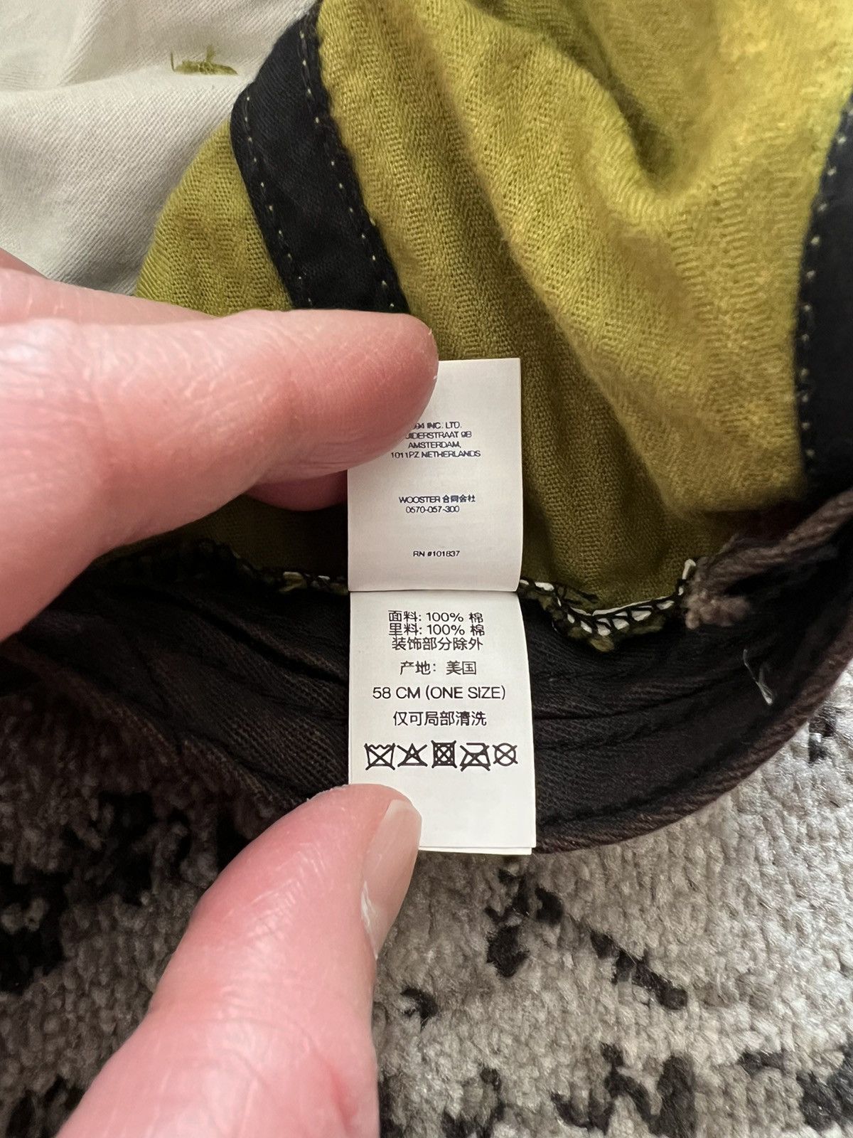 Supreme SUPREME CORDUROY S LOGO 6-PANEL (BLEACHED OLIVE) Size ONE SIZE - 9 Thumbnail