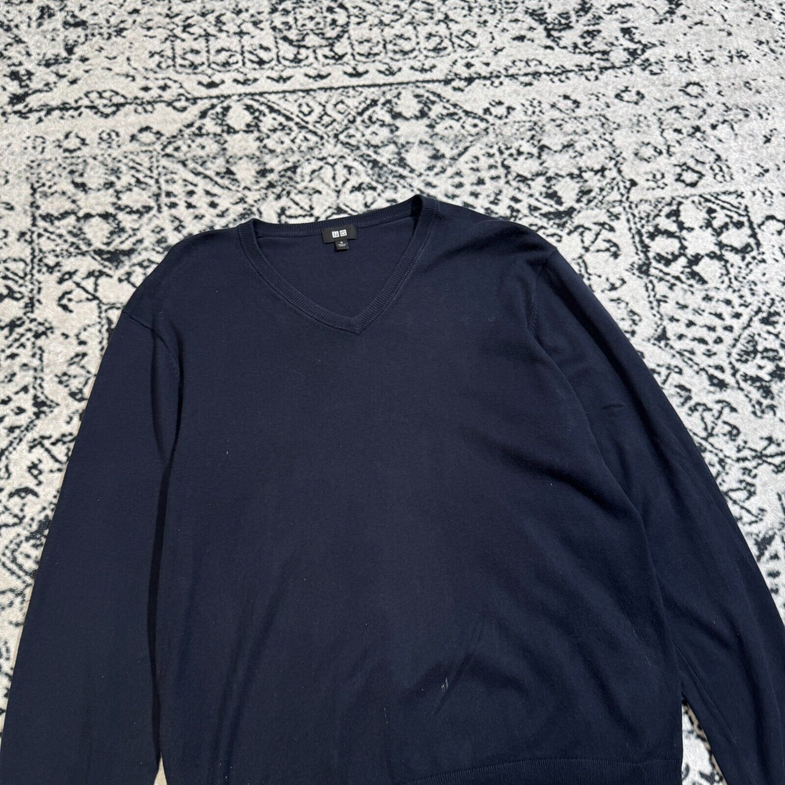 Vintage Vintage Unisex Black Cotton Crewneck Size M Regular Size US M / EU 48-50 / 2 - 4 Thumbnail