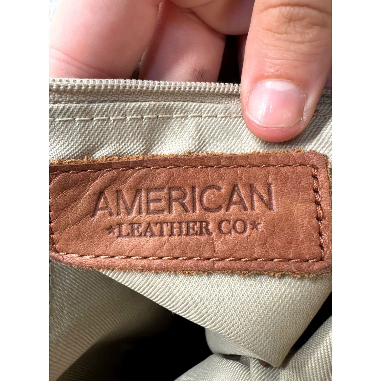 Vintage VINTAGE American Leather Co. Brown Genuine Leather Shoulder Bag #9841 Size ONE SIZE - 6 Thumbnail