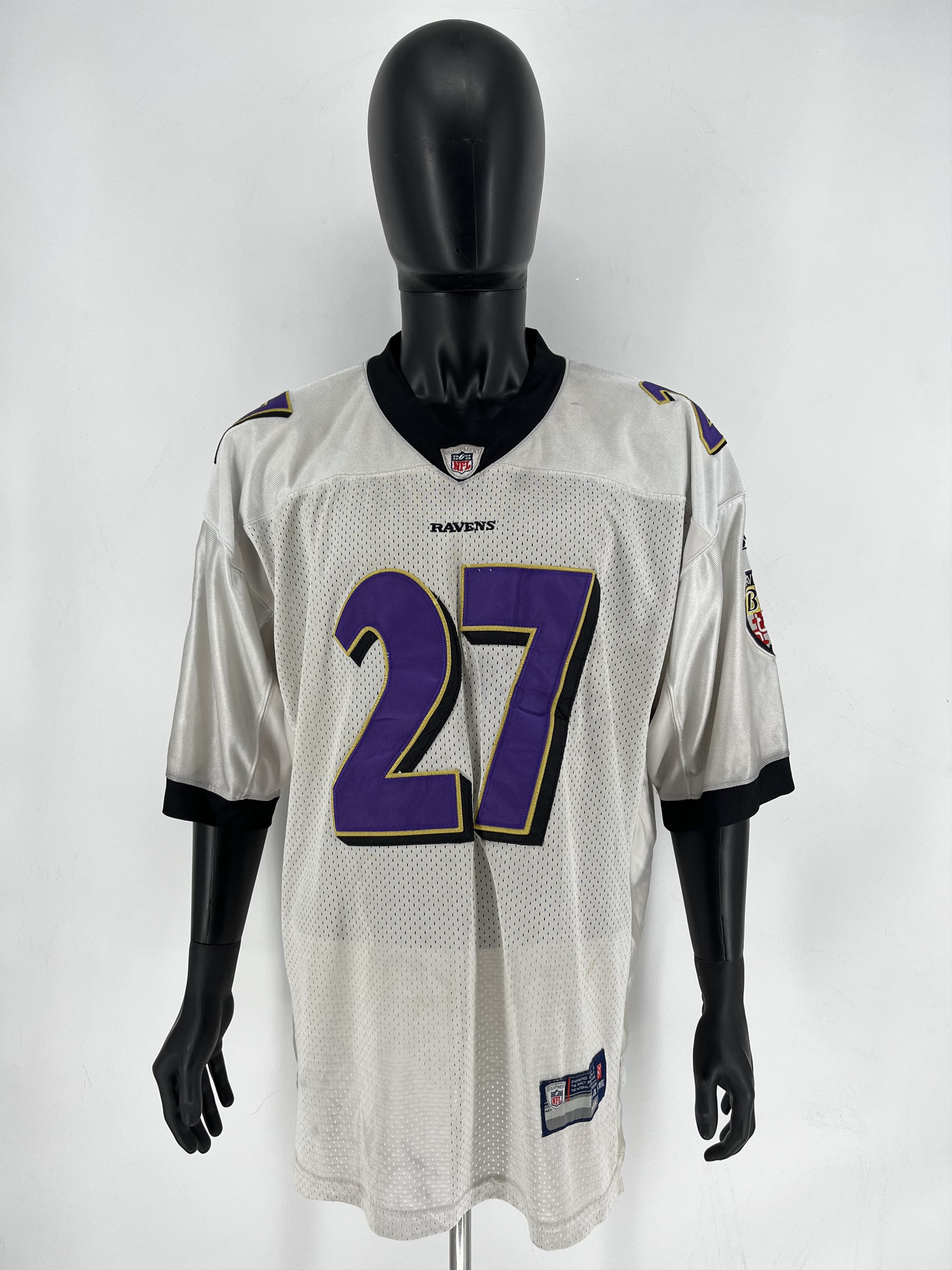 Reebok Baltimore Ravens Ray Rice 27 Stitched NFL Football Jersey Size US XL / EU 56 / 4 - 2 Thumbnail
