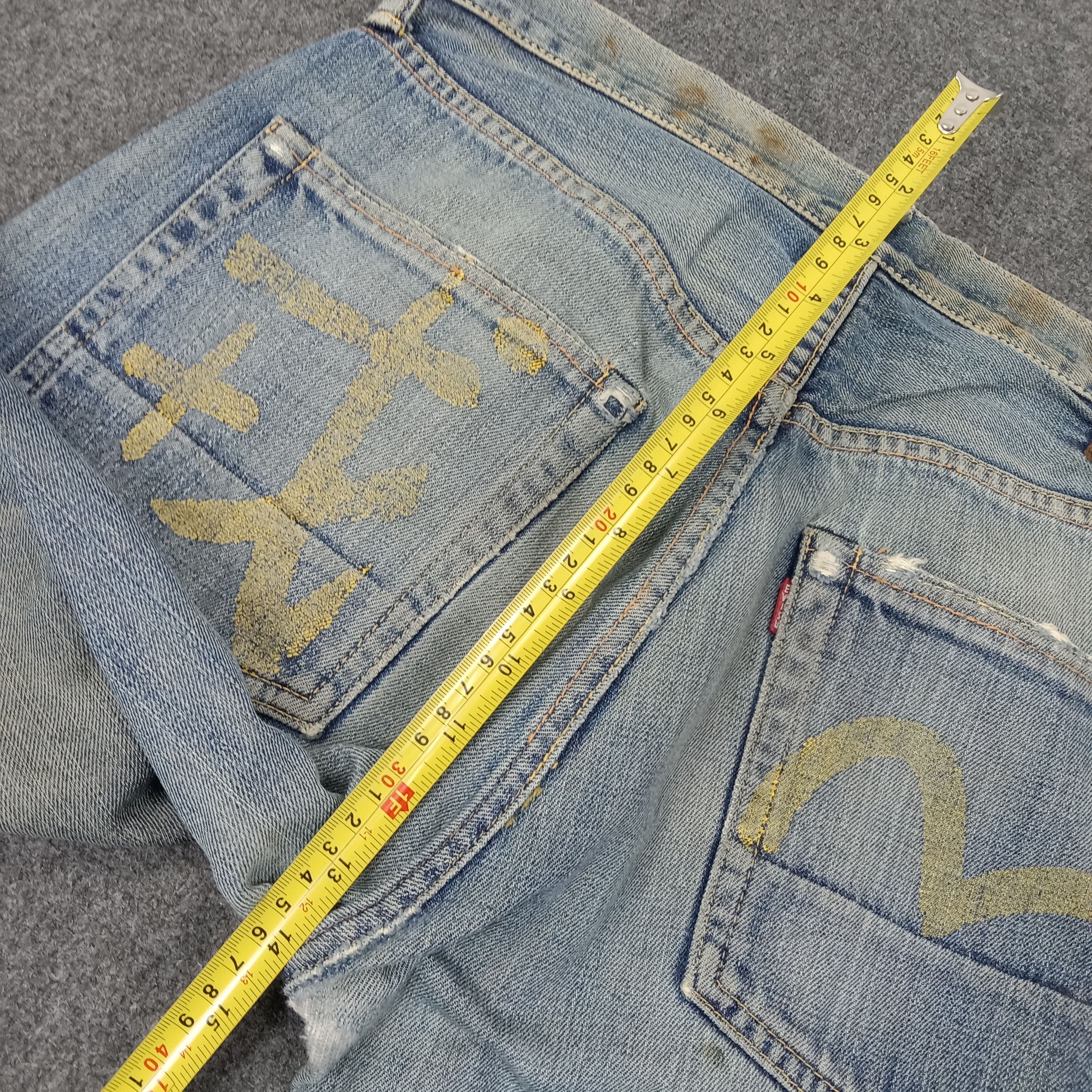Evisu Evisu Japanese Brand Daicock Custom Art Denim Jeans C244N3 Size US 30 / EU 46 - 10 Thumbnail