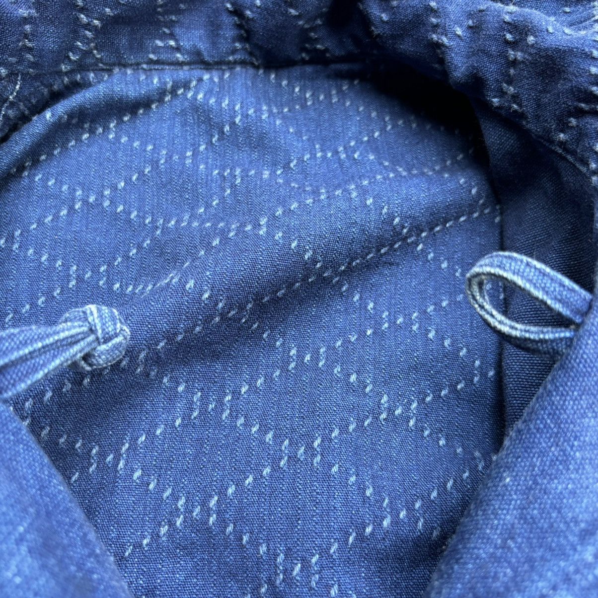 Issey Miyake Vintage Issey Miyake Sashiko Reversible Denim Jacket Size US M / EU 48-50 / 2 - 17 Thumbnail