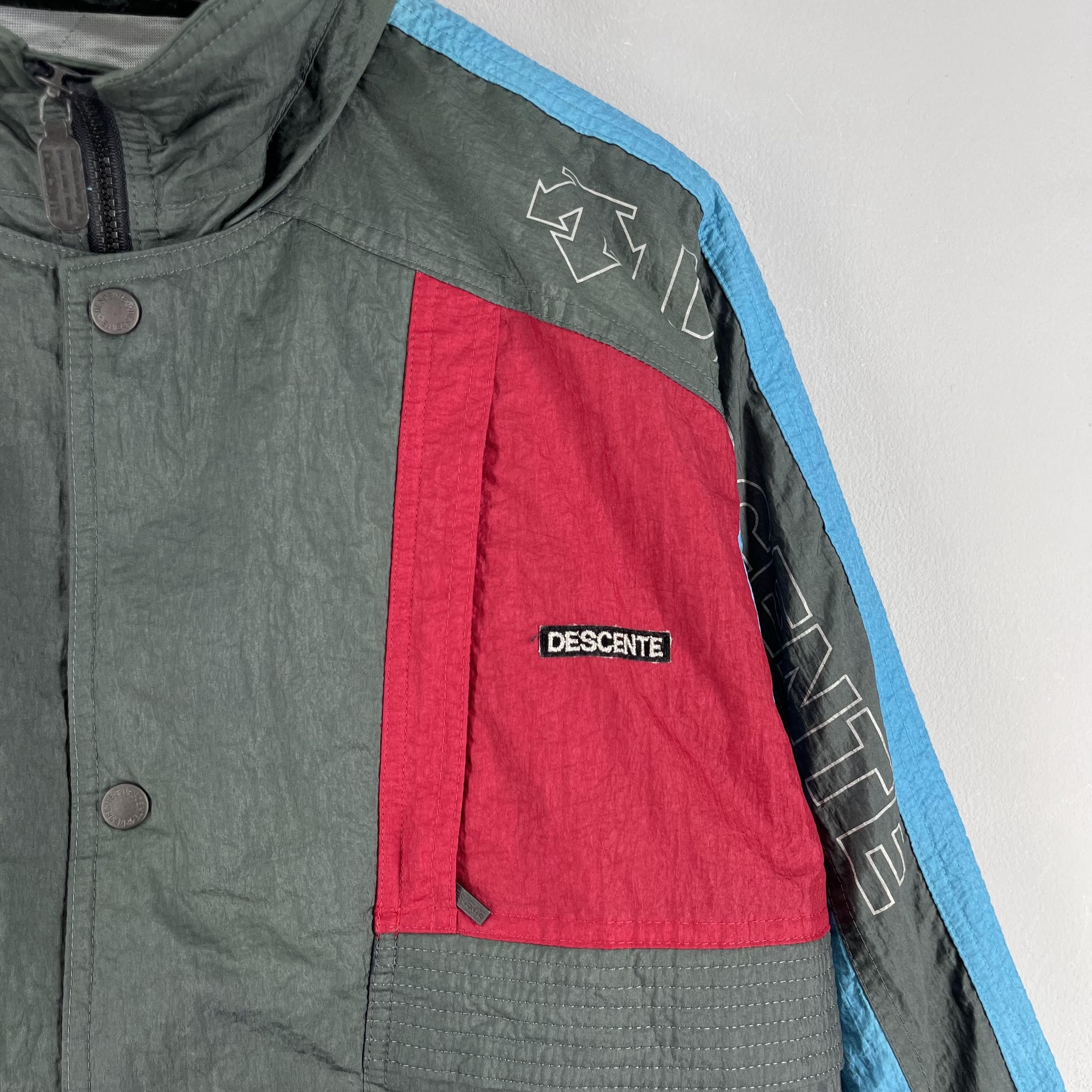 Descente Vintage DESCENTE Racing Team Sun Faded Ski Light Jacket Size US L / EU 52-54 / 3 - 2 Thumbnail