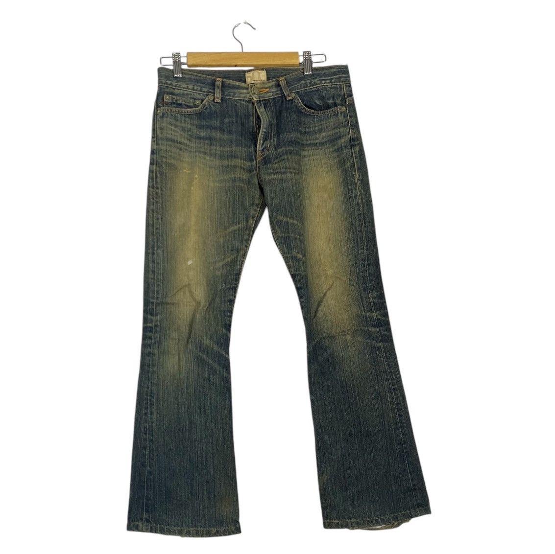 Designer × Edwin × Vintage Vintage Edwin 503 SD Super Flare Denim Inspired Tornado Mart Size 32" / US 10 / IT 46 - 3 Thumbnail