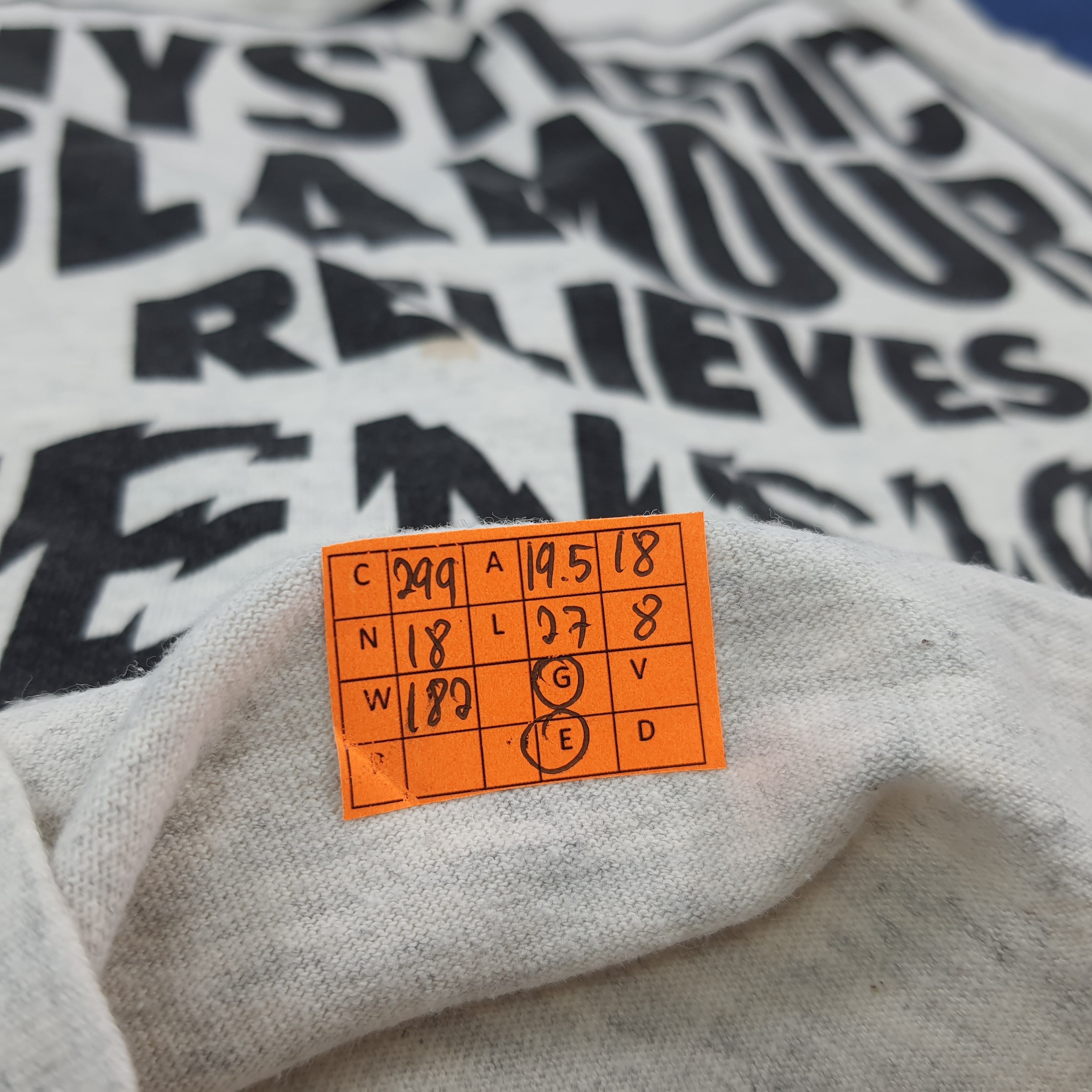 Hysteric Glamour Vintage Hysteric Glamour Japan Streetwear Tshirt C299N18 Size US M / EU 48-50 / 2 - 9 Thumbnail