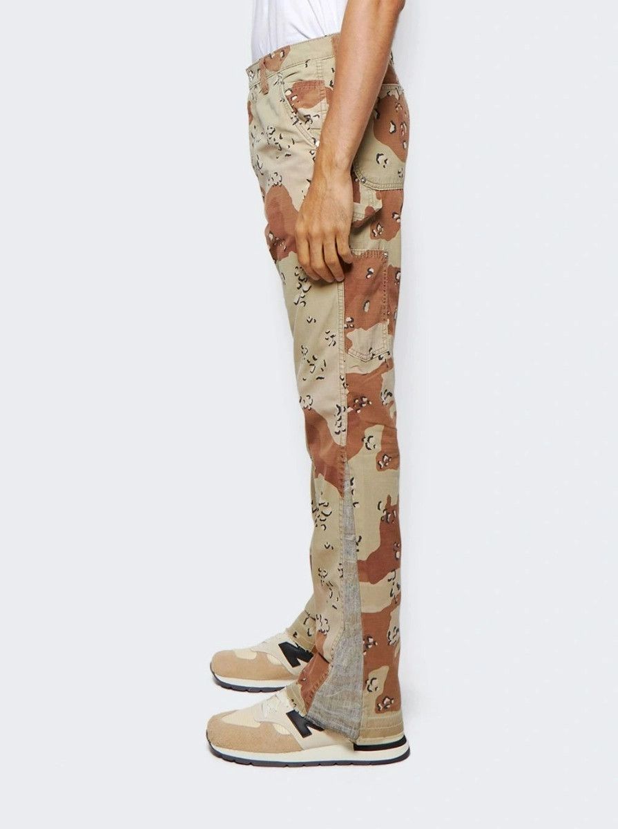 o1mle0825 Choc Chip La Flare Jeans in Multicolor