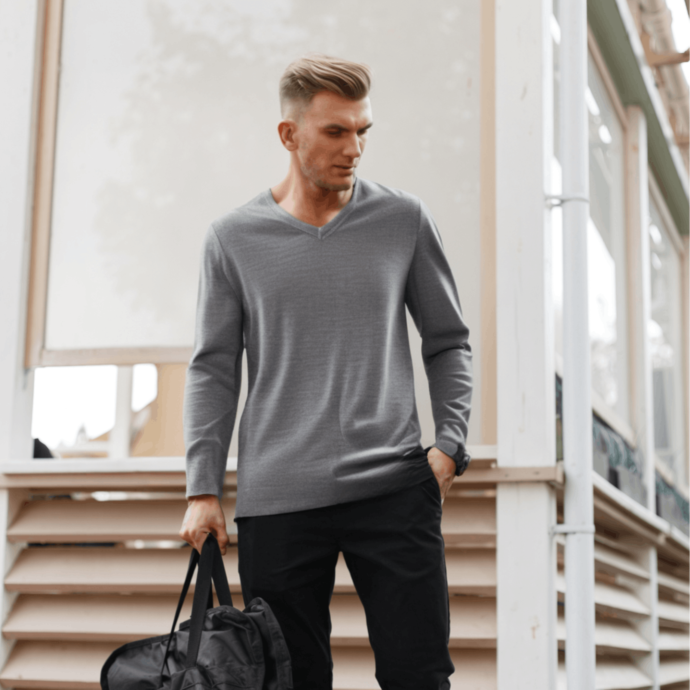 Calvin Klein Men's Sweater Calvin Klein. Grey. XXL. Used. Good Size US XXL / EU 58 / 5 - 1 Thumbnail