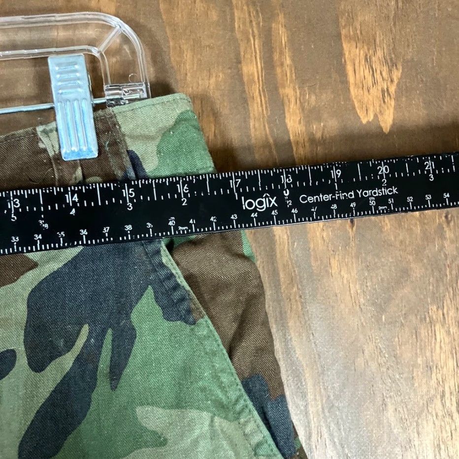 Vintage VINTAGE Military Army Combat Unisex Trousers Green Woodlands Camouflage Uniform Small R Size US 29 - 5 Thumbnail