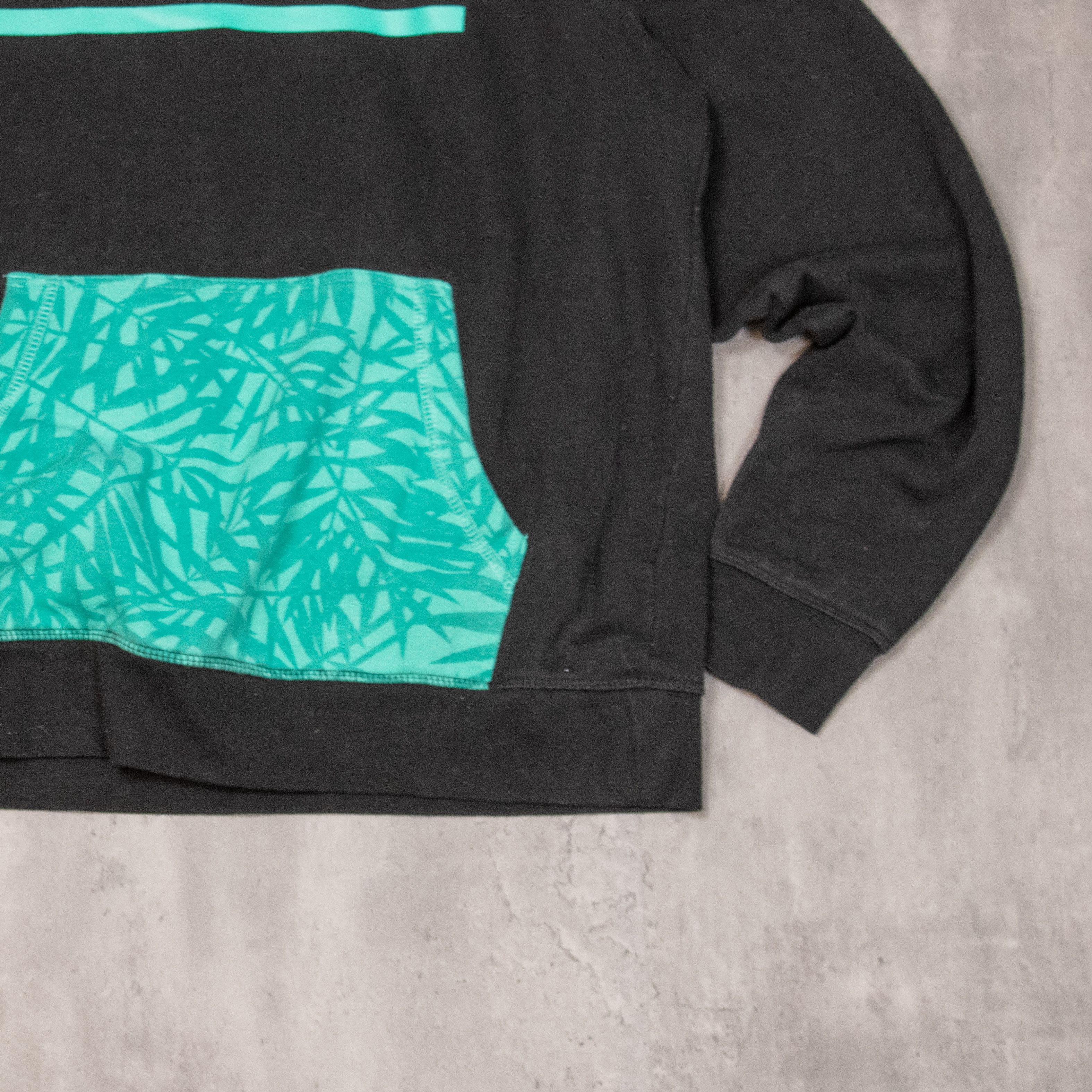 DC Y2K 2000's 00's DC Shoes USA Black Hemp Pattern Black Hoodie Size US M / EU 48-50 / 2 - 3 Thumbnail