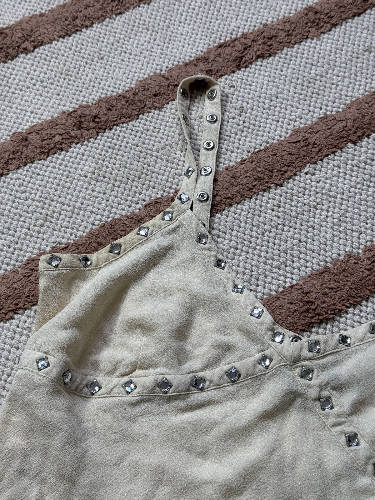 DKNY VINTAGE DKNY 2000s MESH TANK TOP Size M / US 6-8 / IT 42-44 - 2 Thumbnail
