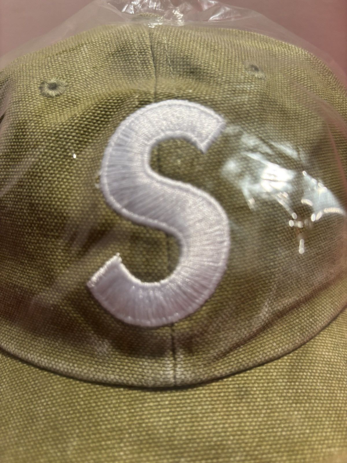 Supreme SUPREME Pigment Coated Canvas S Logo 6 panel SS23 Size ONE SIZE - 2 Thumbnail