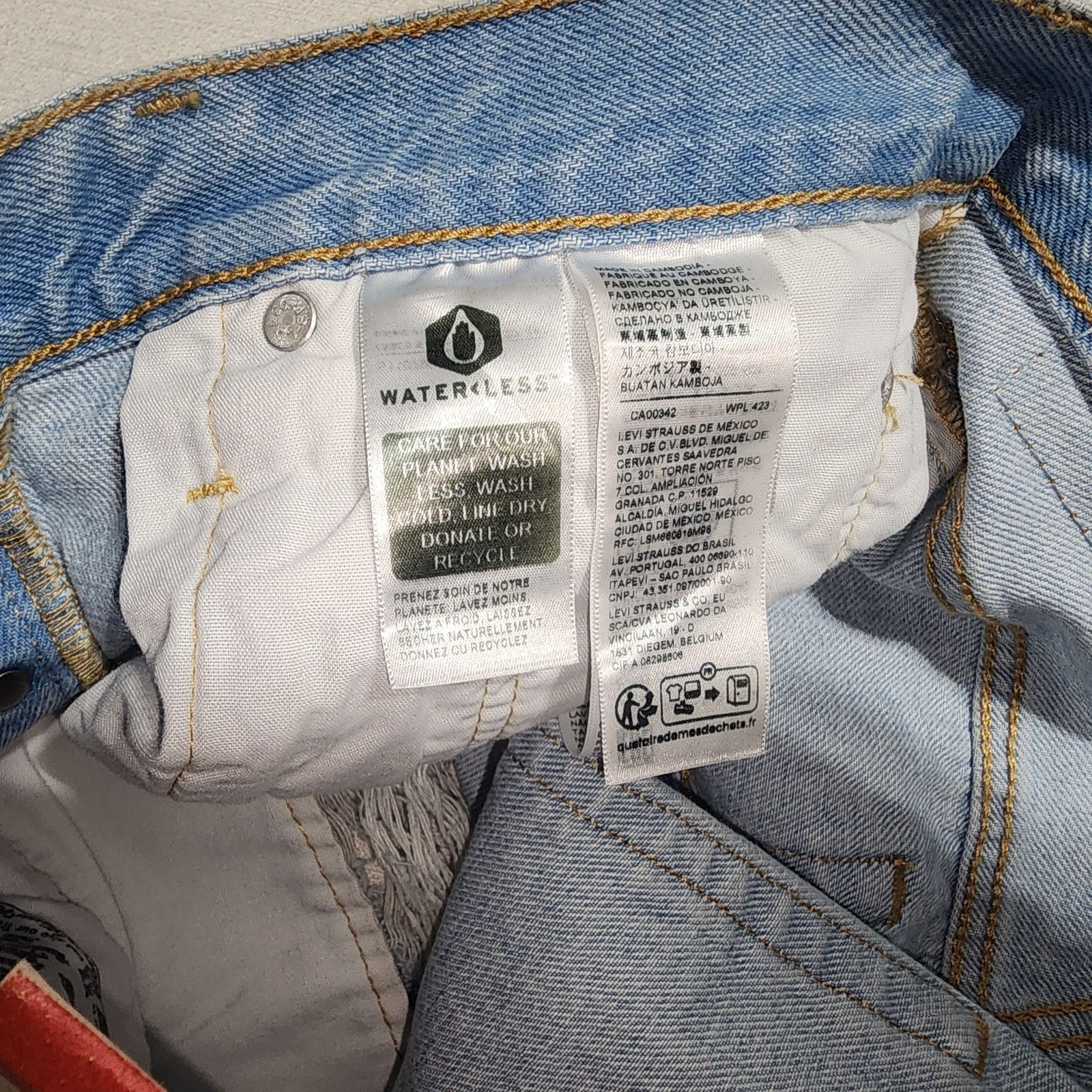 Levi's Levi's women's shorts 501 button fly W26'' Size 26" / US 2 / IT 38 - 6 Thumbnail