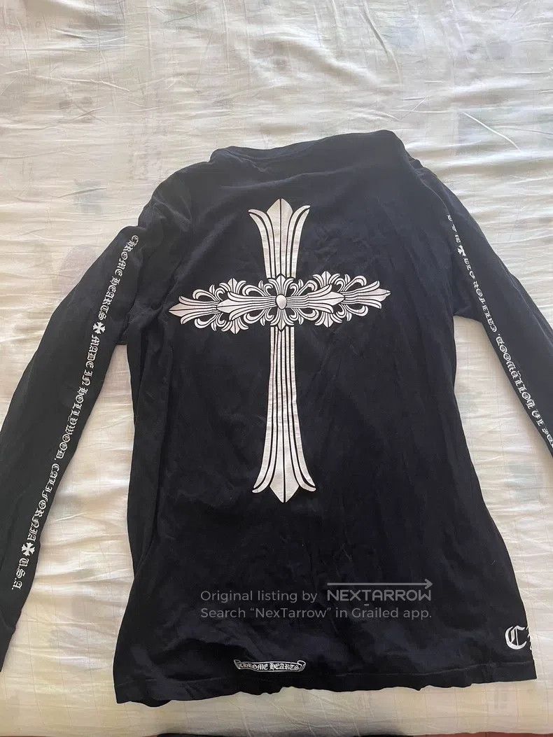 Chrome Hearts CHROME HEARTS Size XL Behind the big cross vine long sleeve Size US XL / EU 56 / 4 - 3 Thumbnail