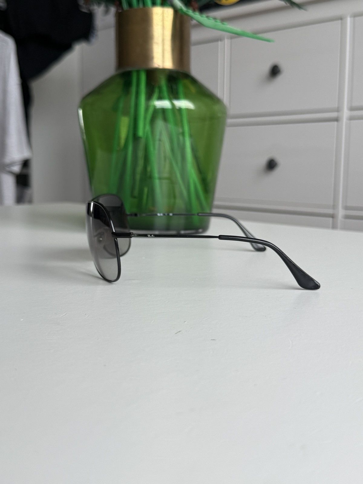 Designer Vintage y2k RayBan shield sunglasses avantgarde archive opium Size ONE SIZE - 4 Thumbnail